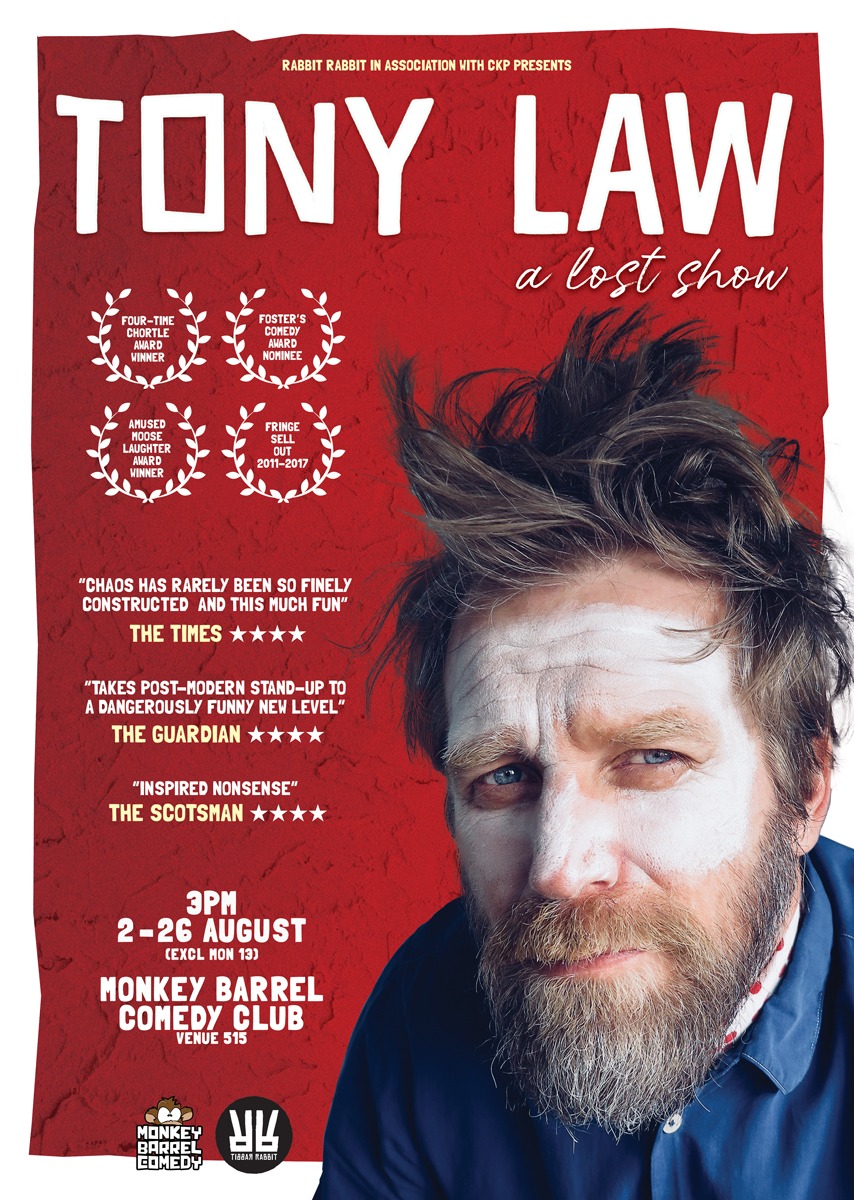 The poster for Tony Law: A Lost Show