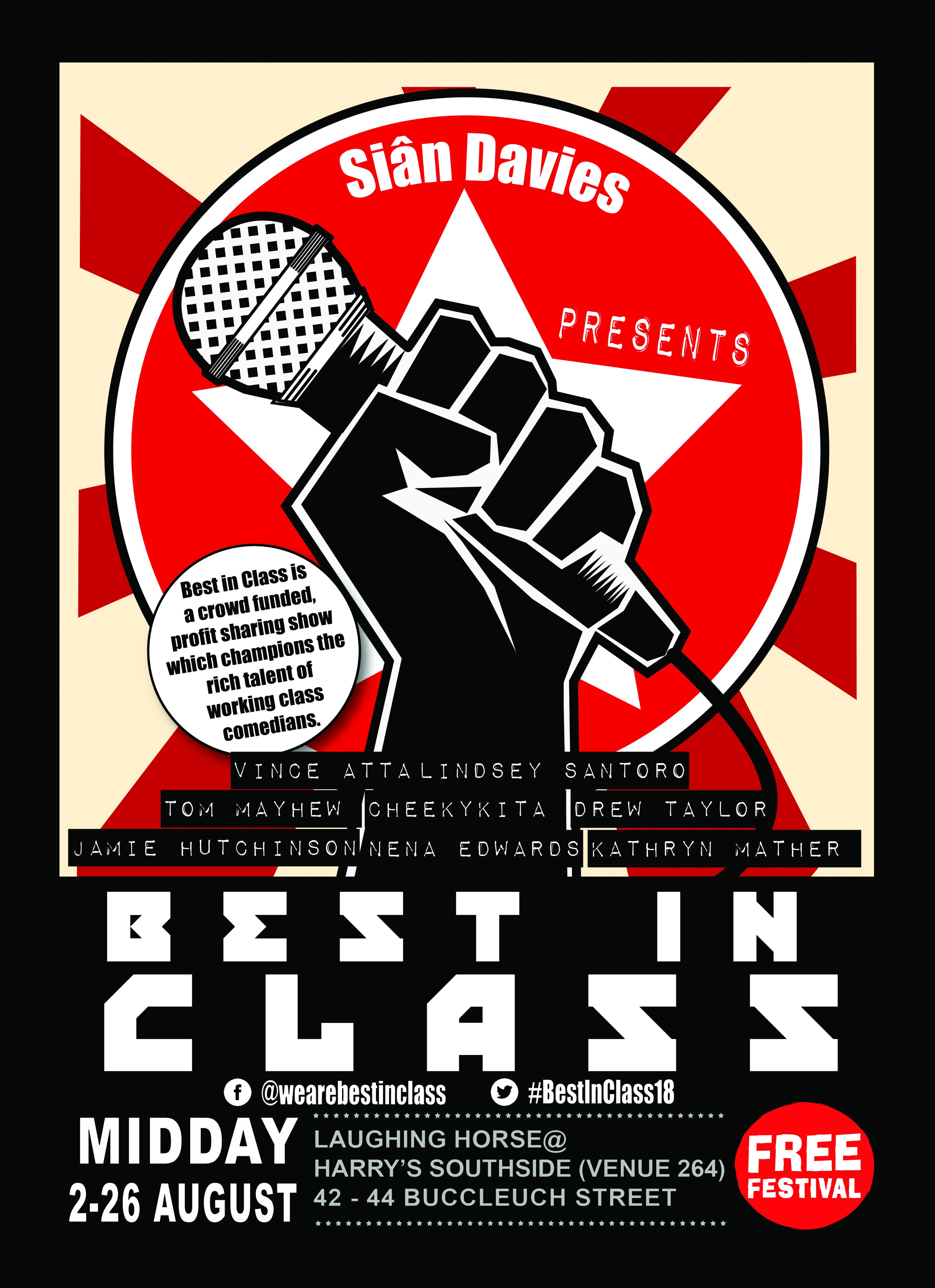 The poster for Best In Class / Free Festival