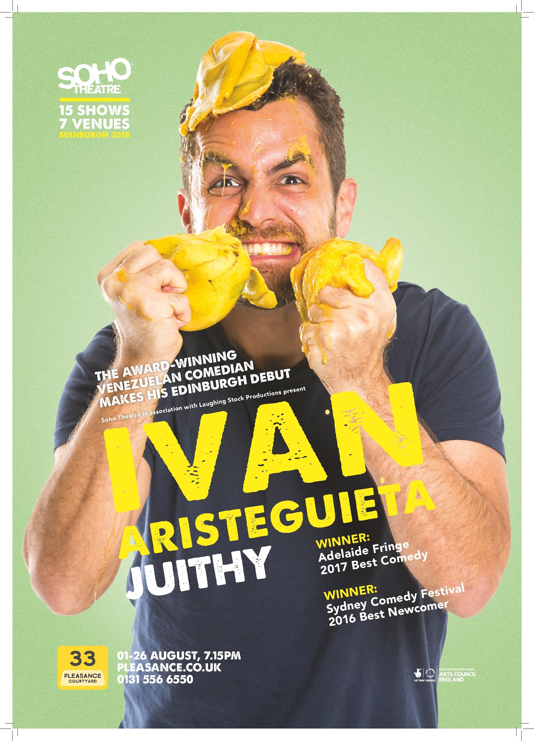 The poster for Ivan Aristeguieta: Juithy