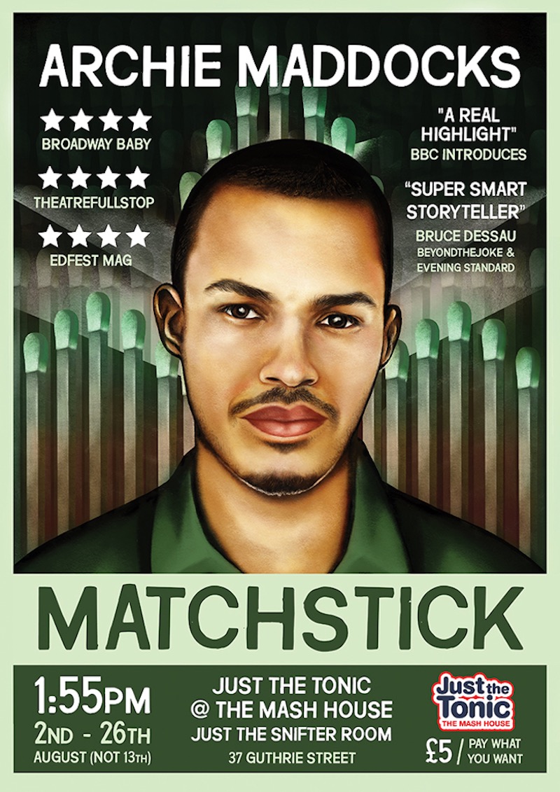 The poster for Archie Maddocks: Matchstick