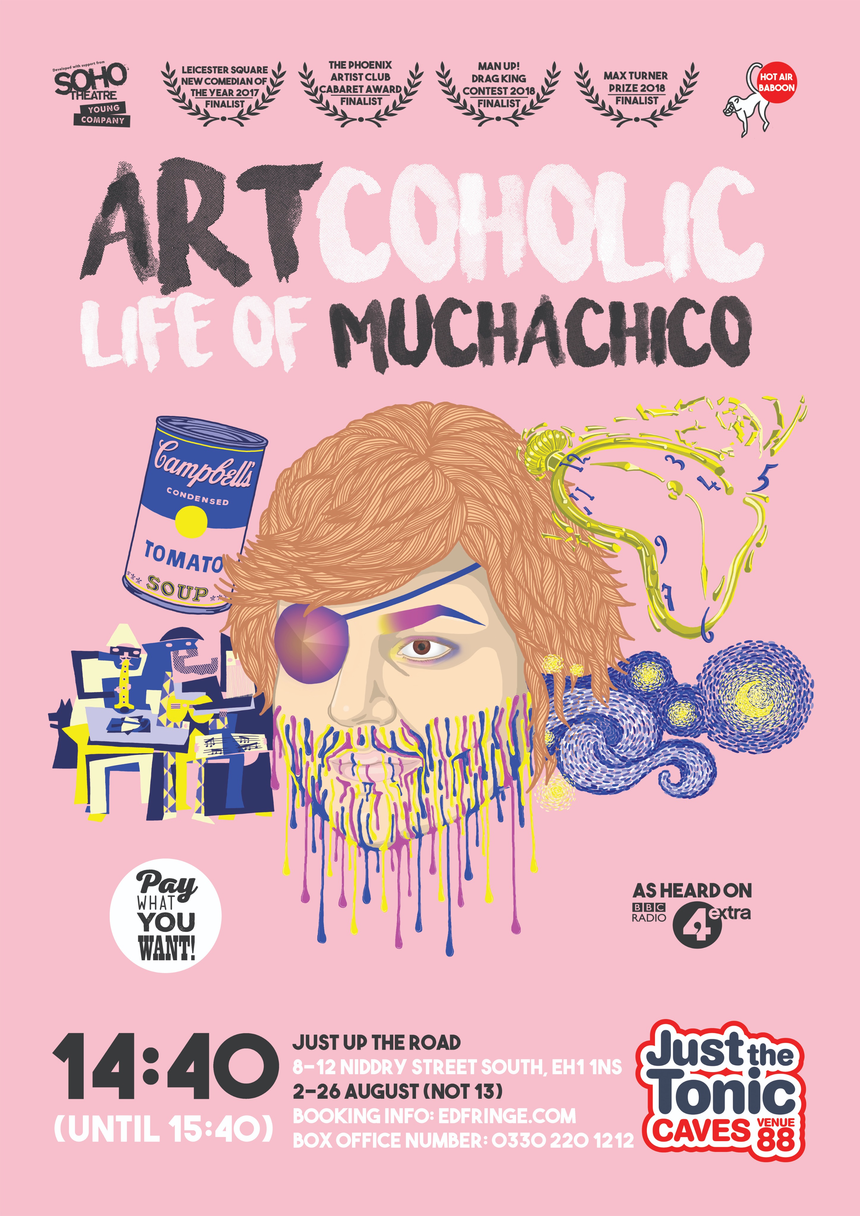 The poster for Artcoholic