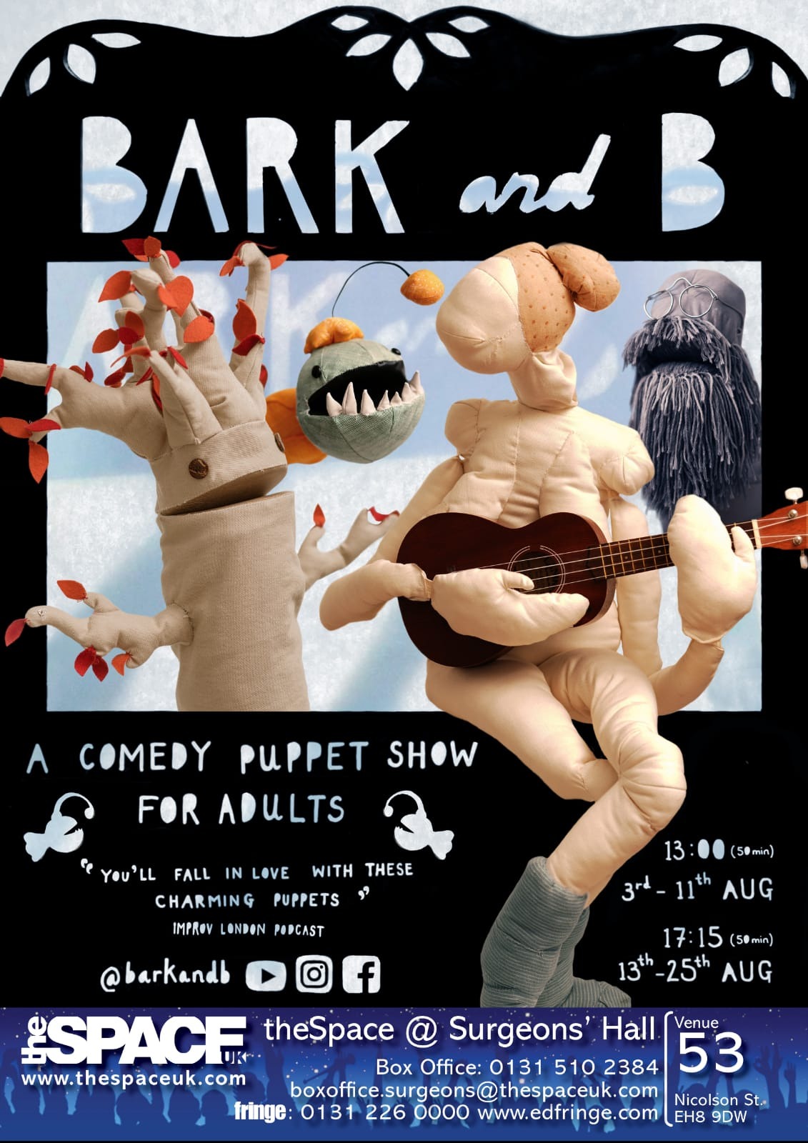 The poster for Bark and B
