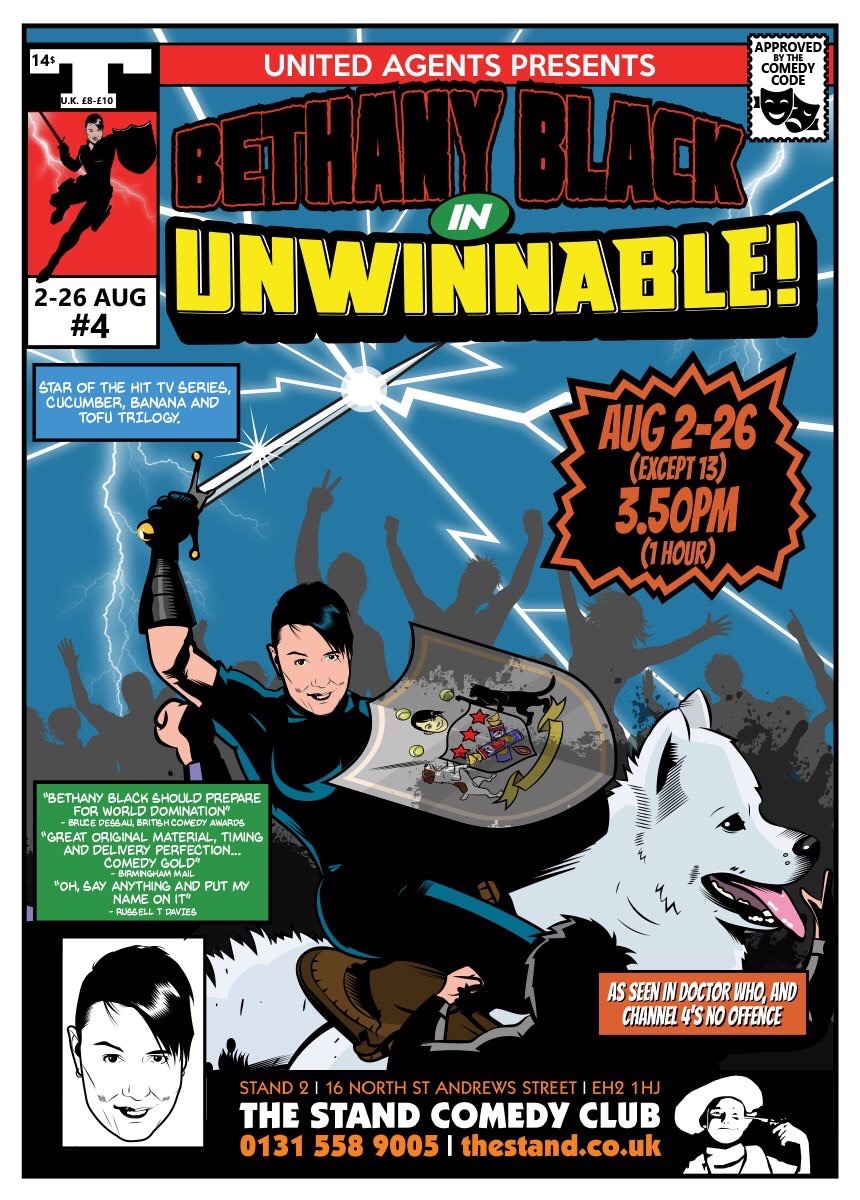 The poster for Bethany Black: Unwinnable