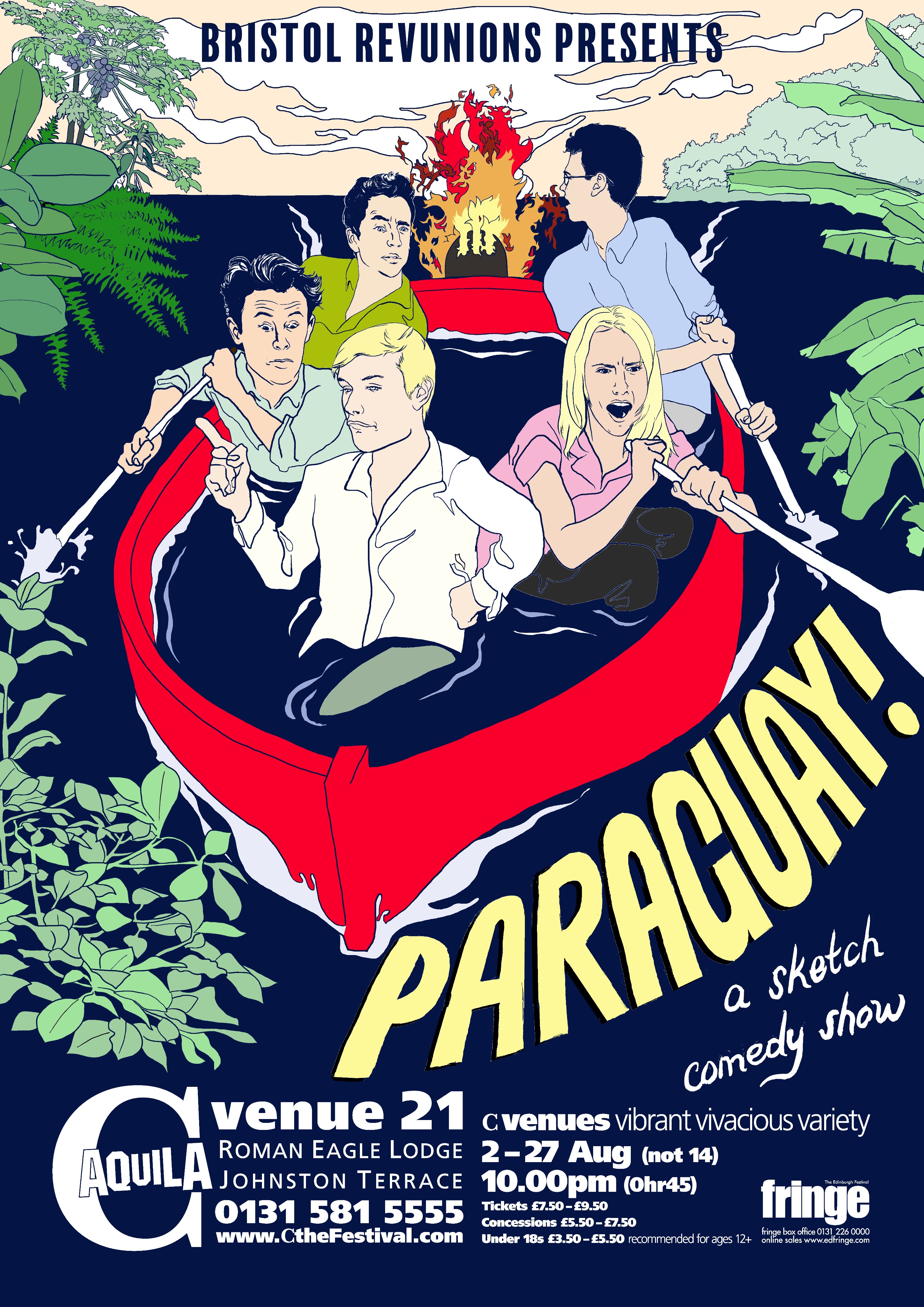 The poster for Bristol Revunions Present: Paraguay
