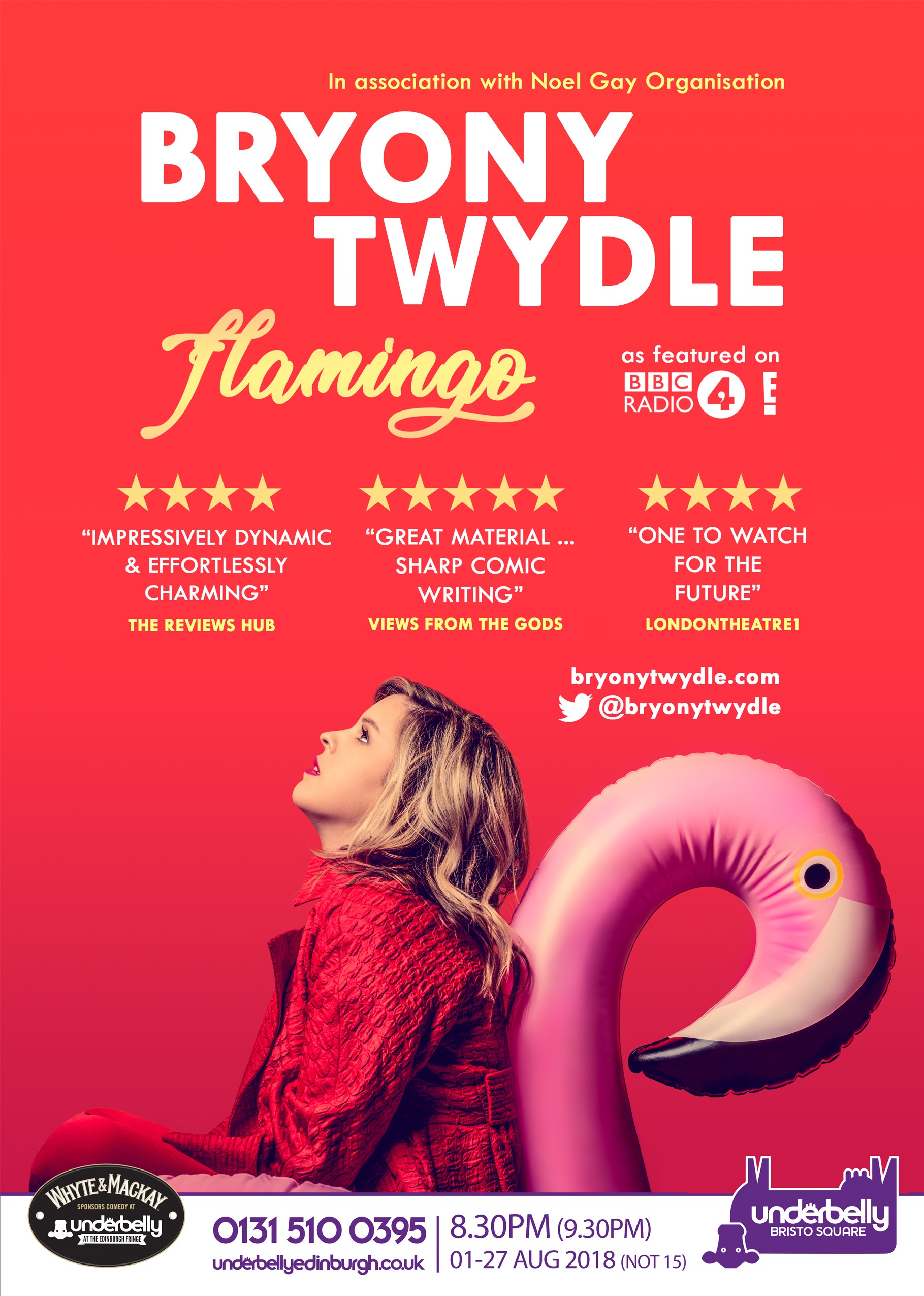 The poster for Bryony Twydle: Flamingo