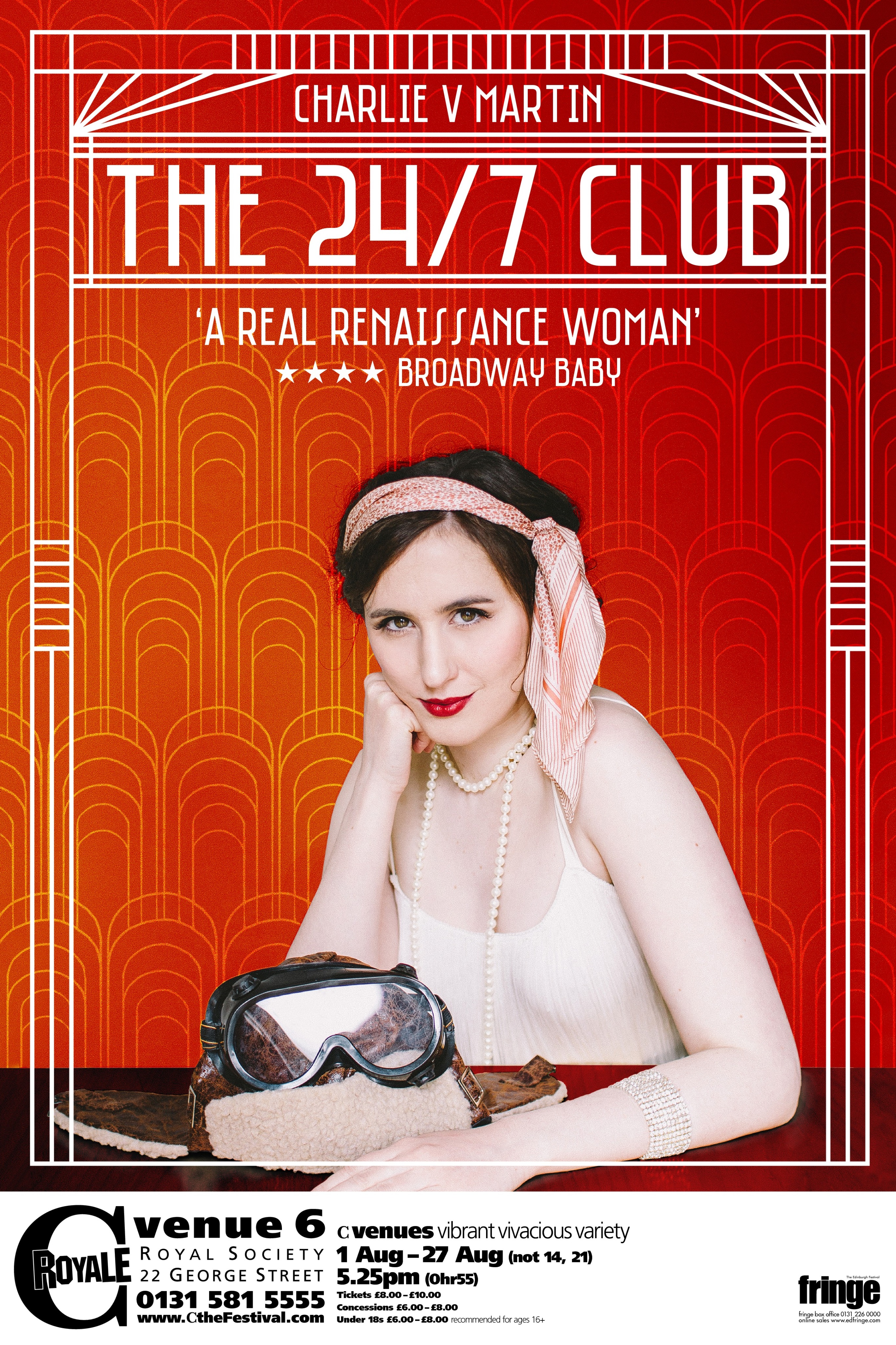 The poster for Charlie V Martin: The 24/7 Club