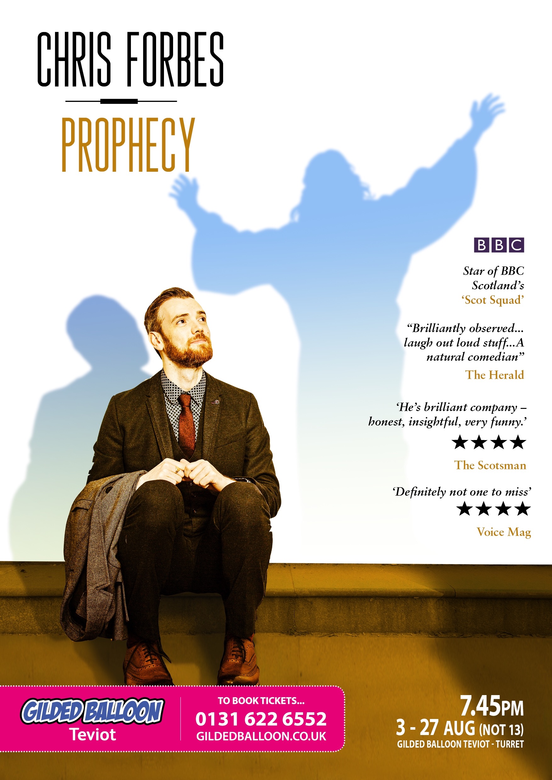 The poster for Chris Forbes: Prophecy