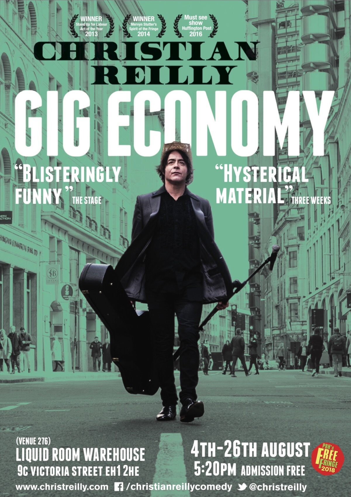 The poster for Christian Reilly: Gig Economy