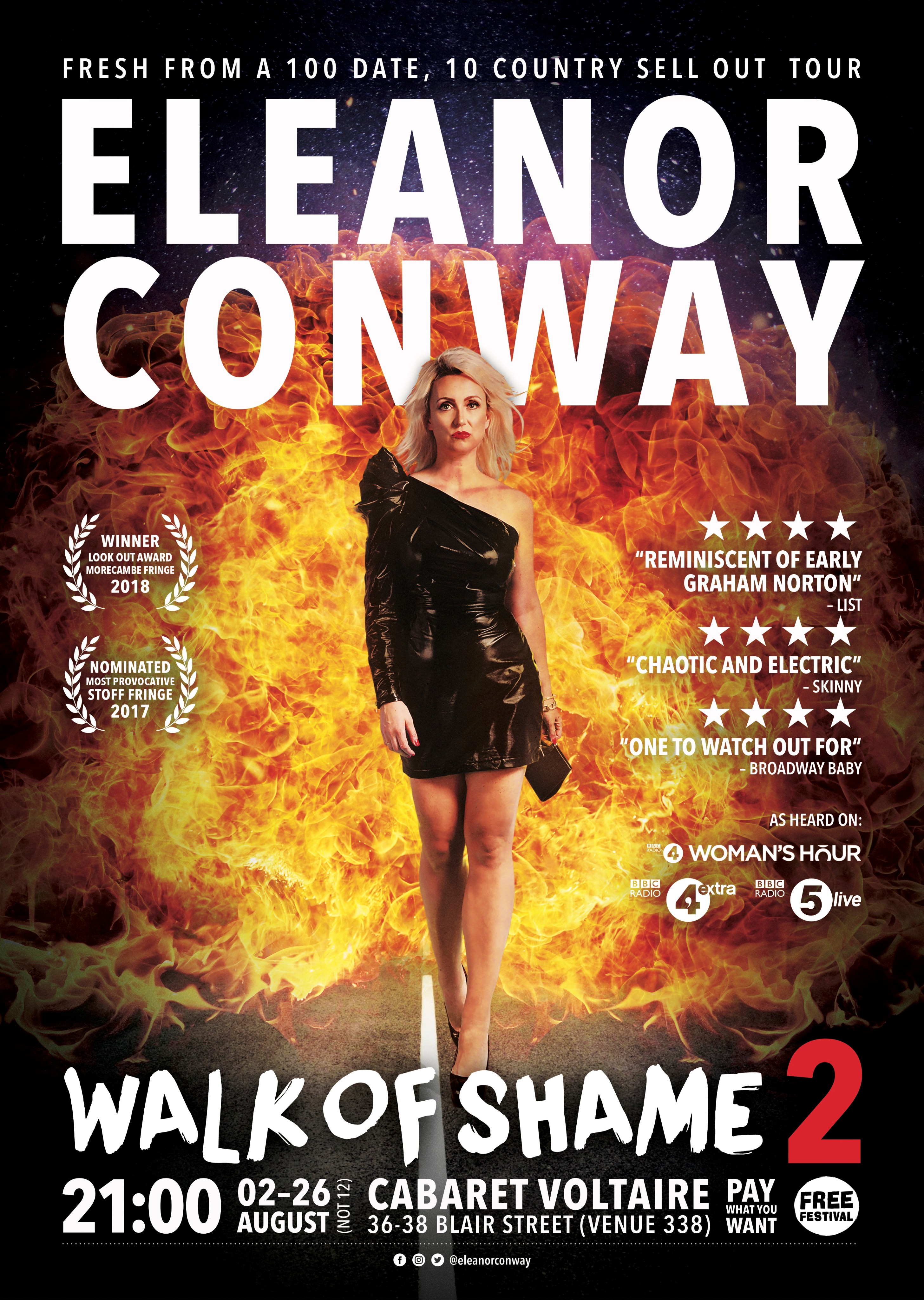 The poster for Eleanor Conway: Walk of Shame 2