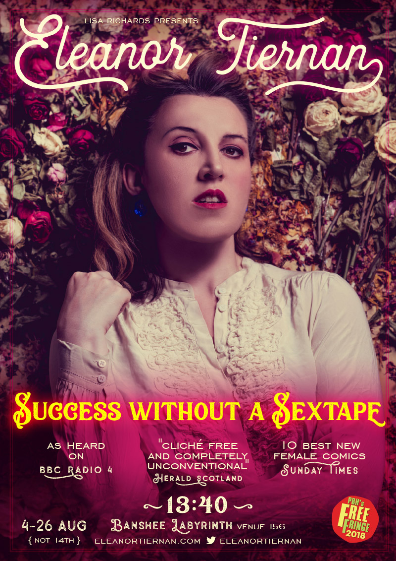 The poster for Eleanor Tiernan: Success Without a Sex Tape