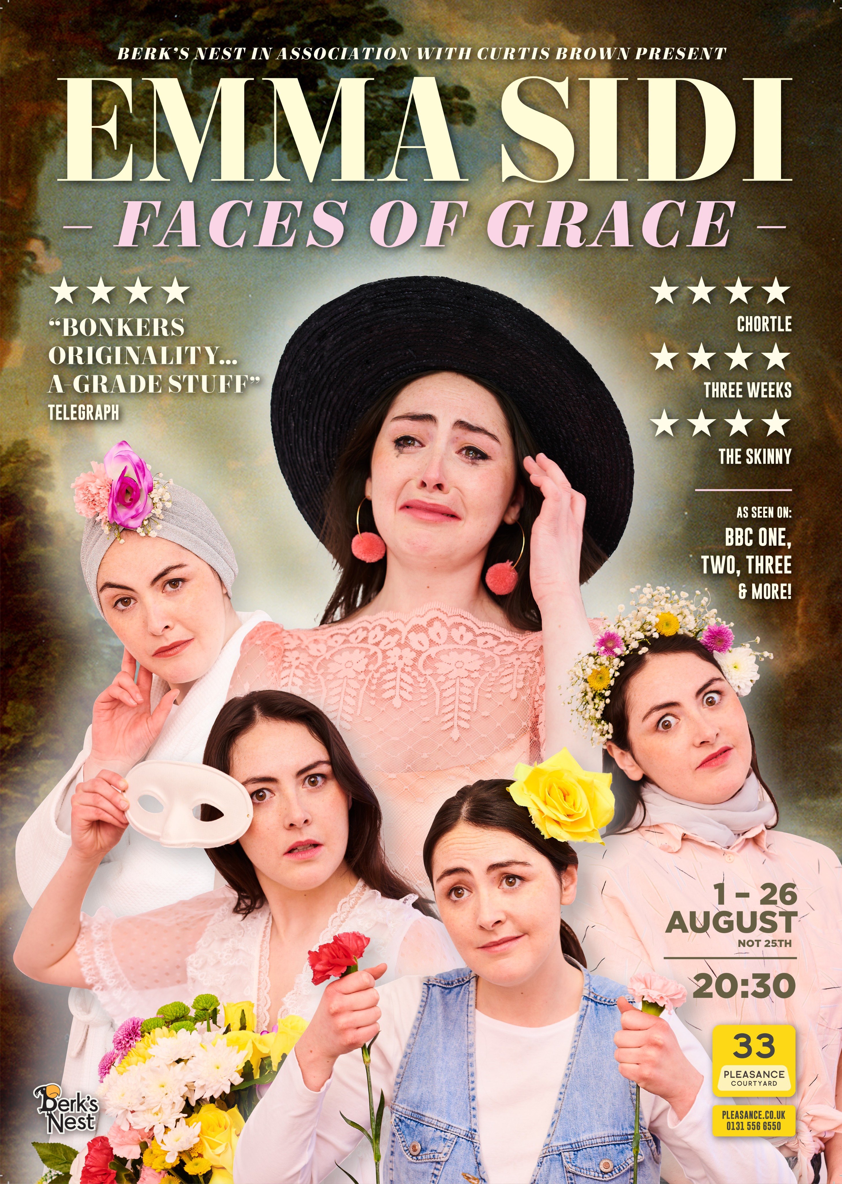 The poster for Emma Sidi: Faces of Grace