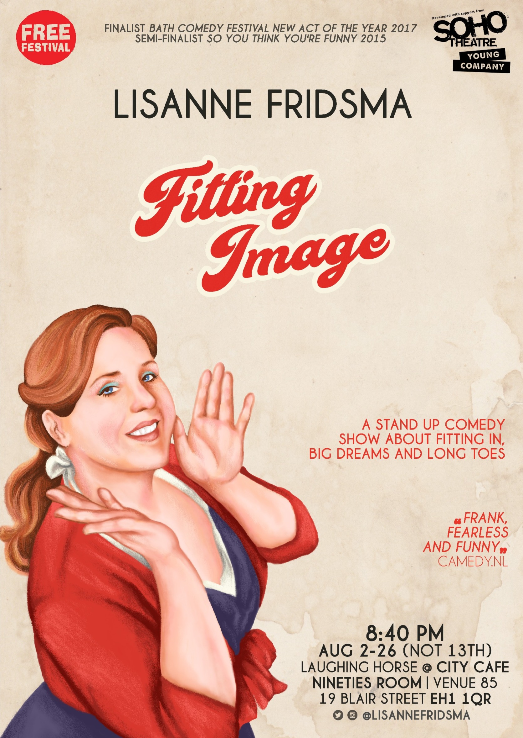 The poster for Fitting Image