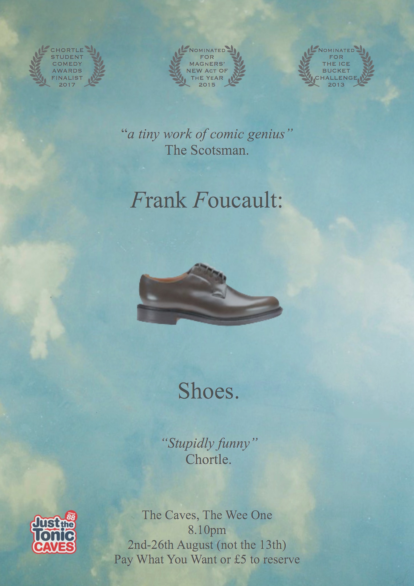 The poster for Frank Foucault: Shoes
