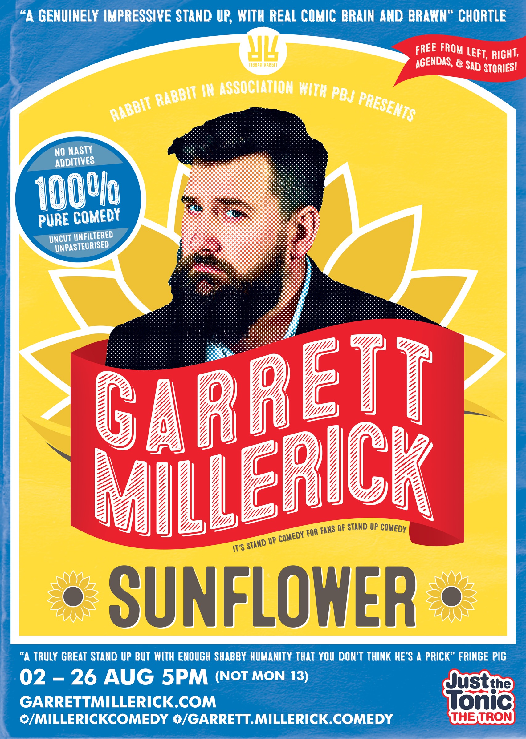 The poster for Garrett Millerick: Sunflower