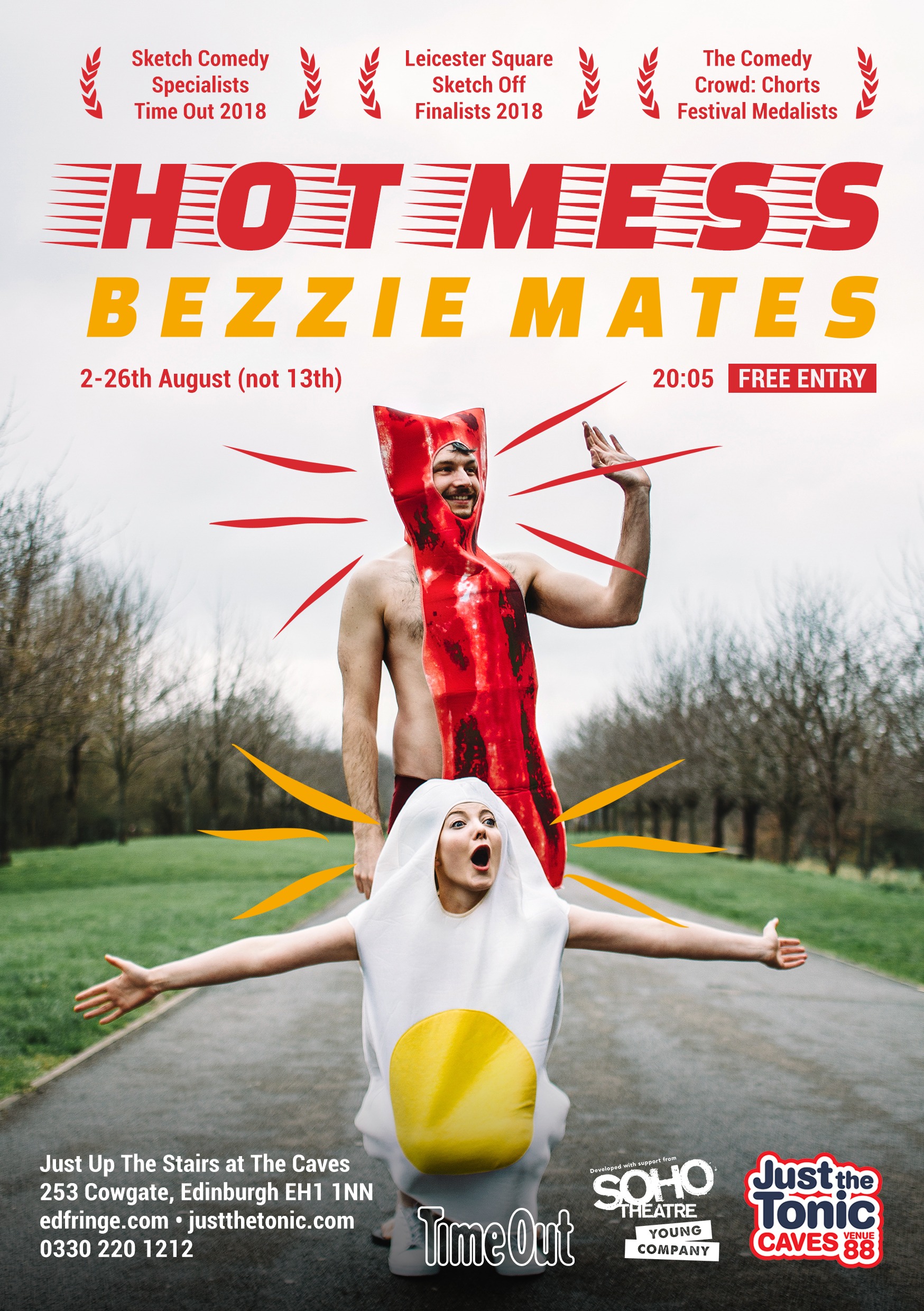 The poster for Hot Mess: Bezzie Mates