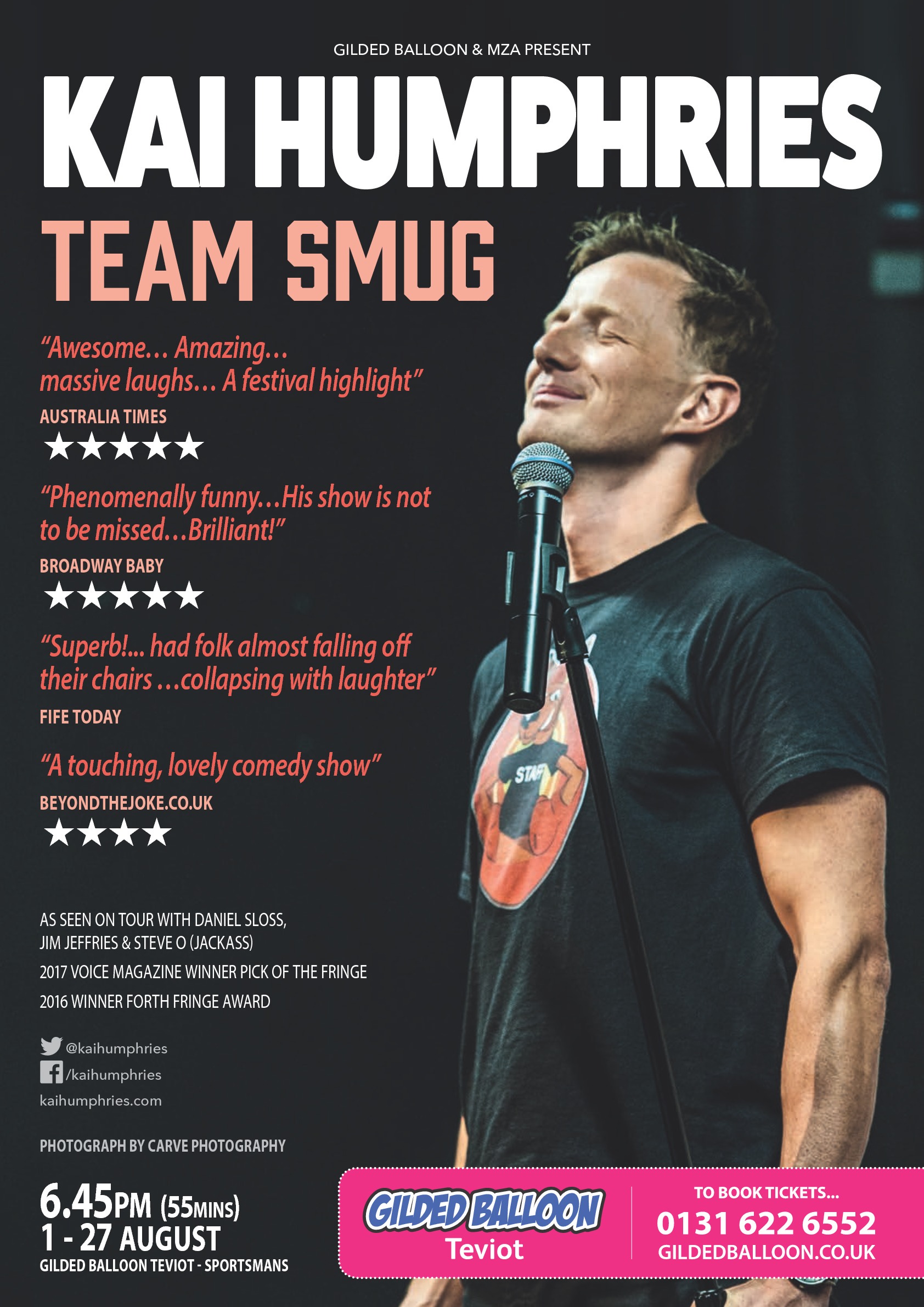 The poster for Kai Humphries: Team Smug