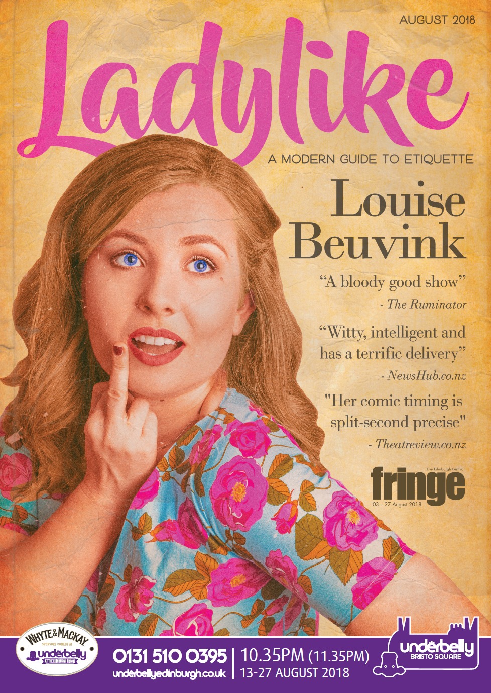 The poster for Ladylike: A Modern Guide to Etiquette