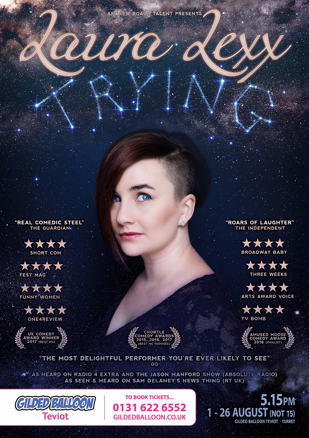 The poster for Laura Lexx: Trying