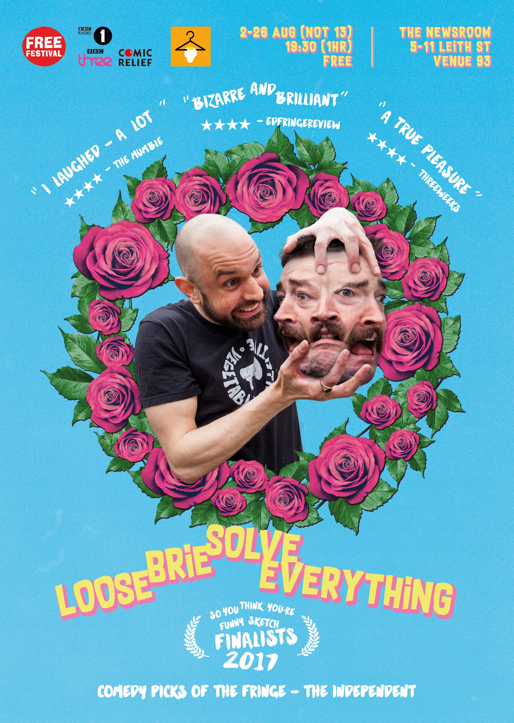 The poster for Loose Brie Solve Everything
