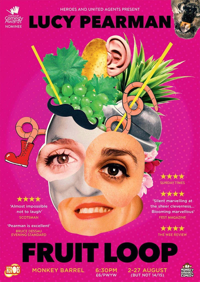 The poster for Lucy Pearman: Fruit Loop