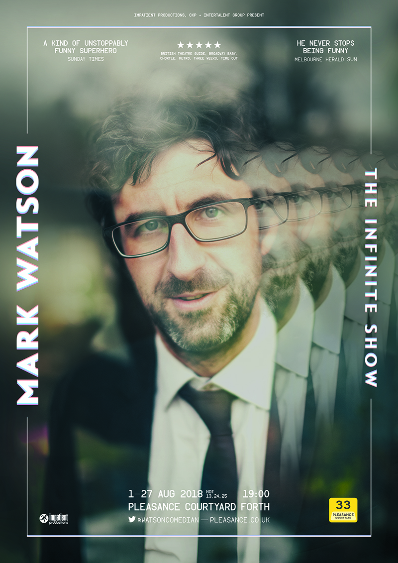 The poster for Mark Watson: The Infinite Show