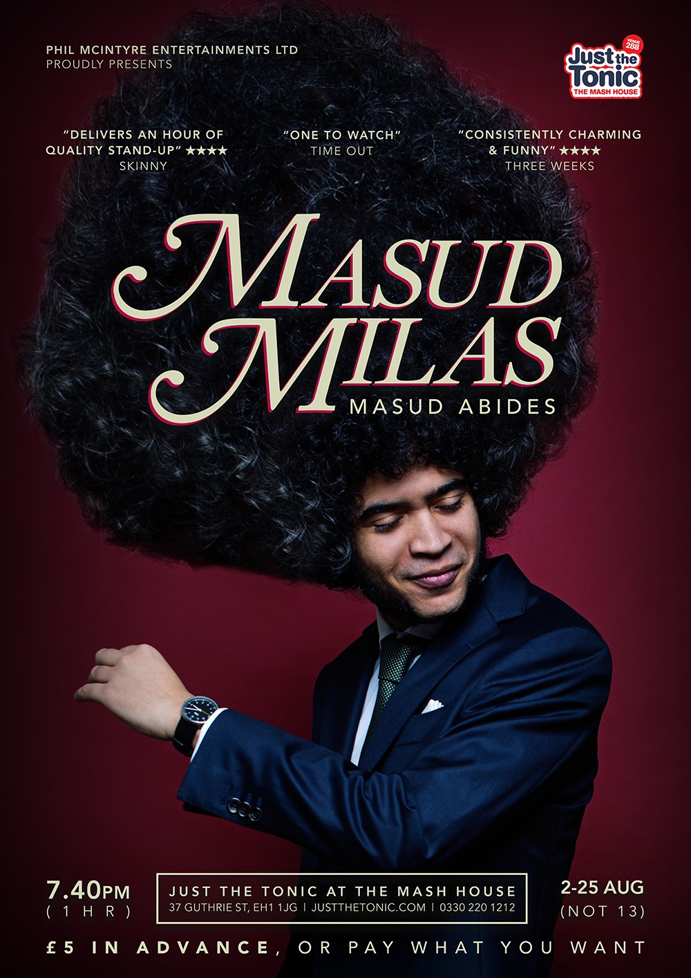 The poster for Masud Milas: Masud Abides