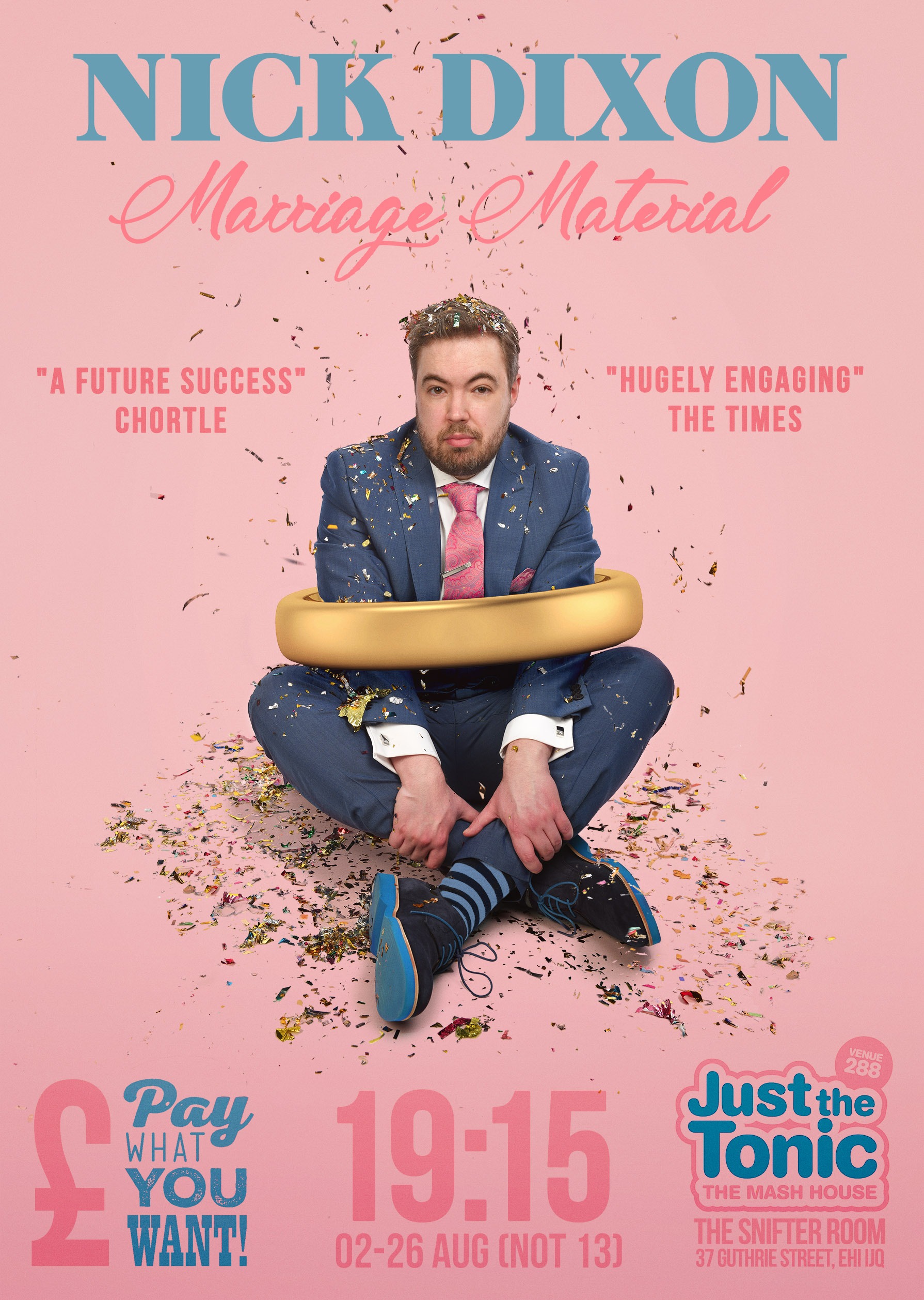 The poster for Nick Dixon: Marriage Material