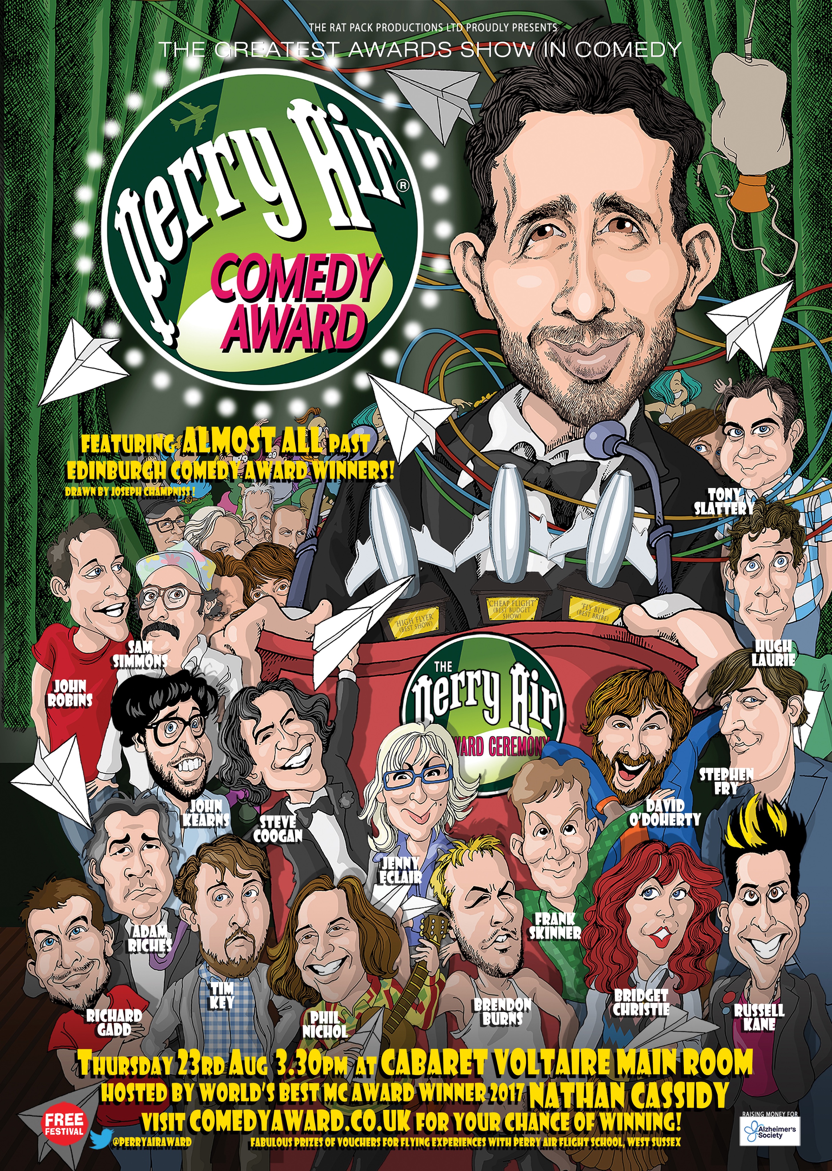 The poster for Perry Air Comedy Award Ceremony