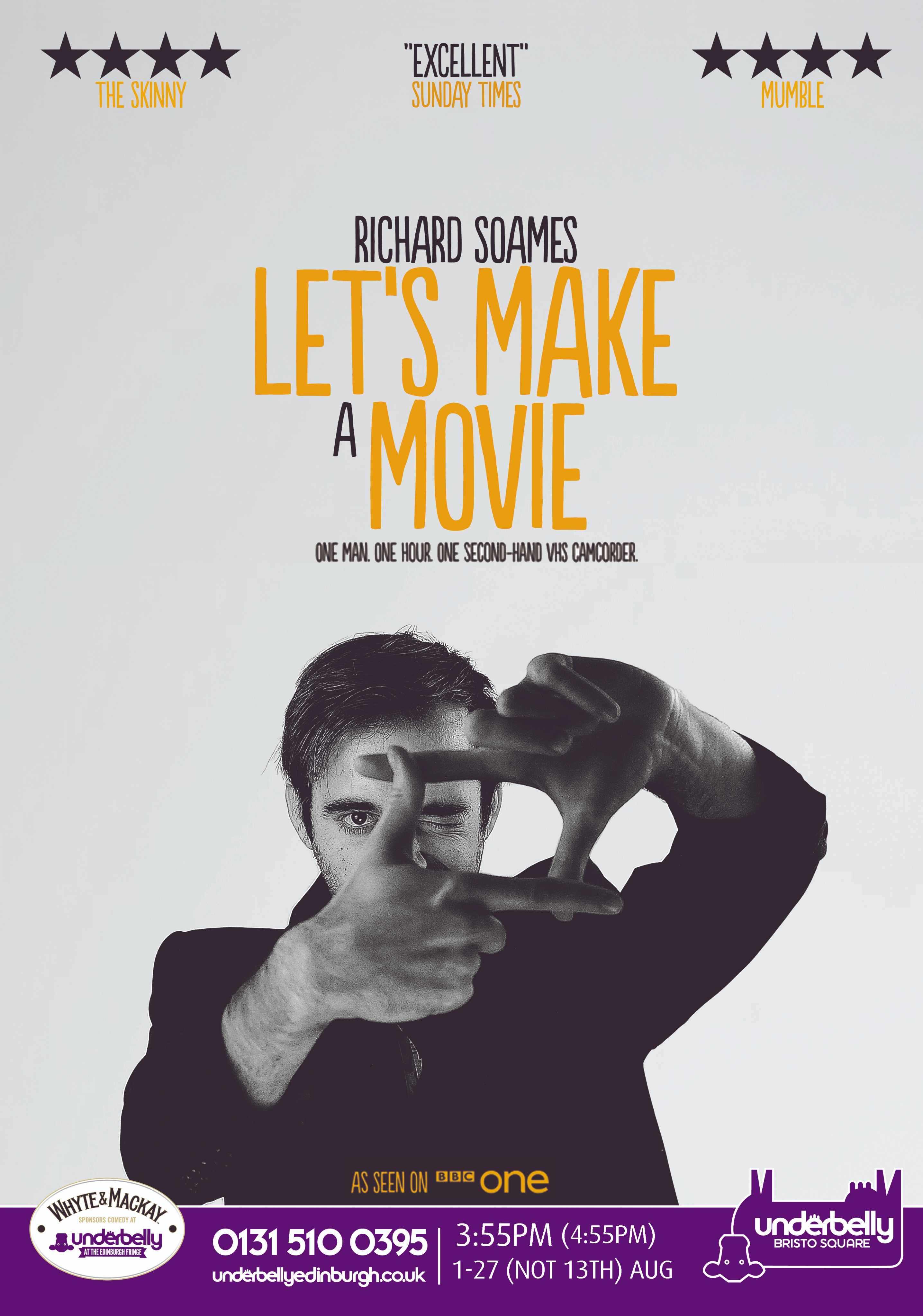 The poster for Richard Soames: Let's Make a Movie