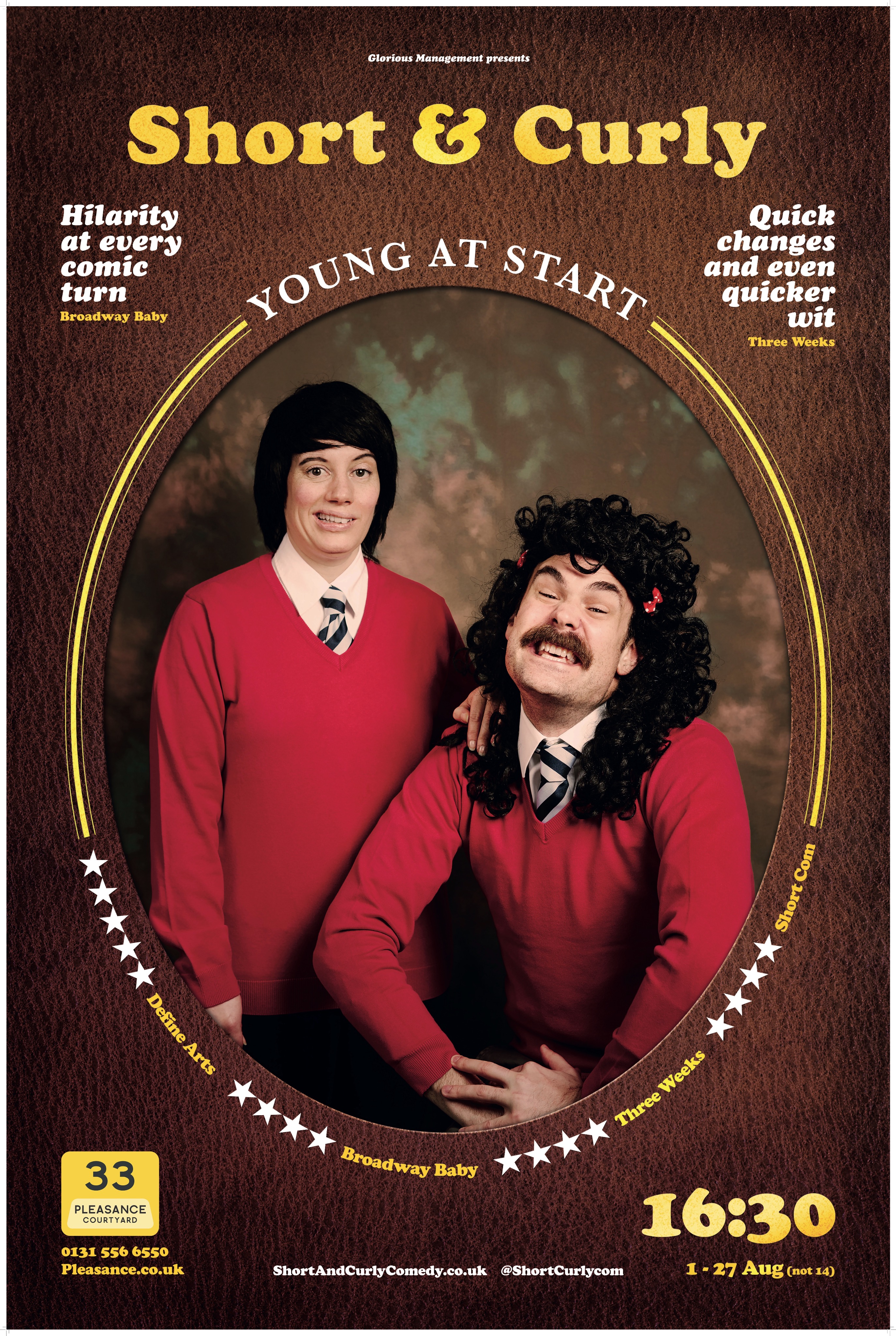 The poster for Short & Curly: Young at Start