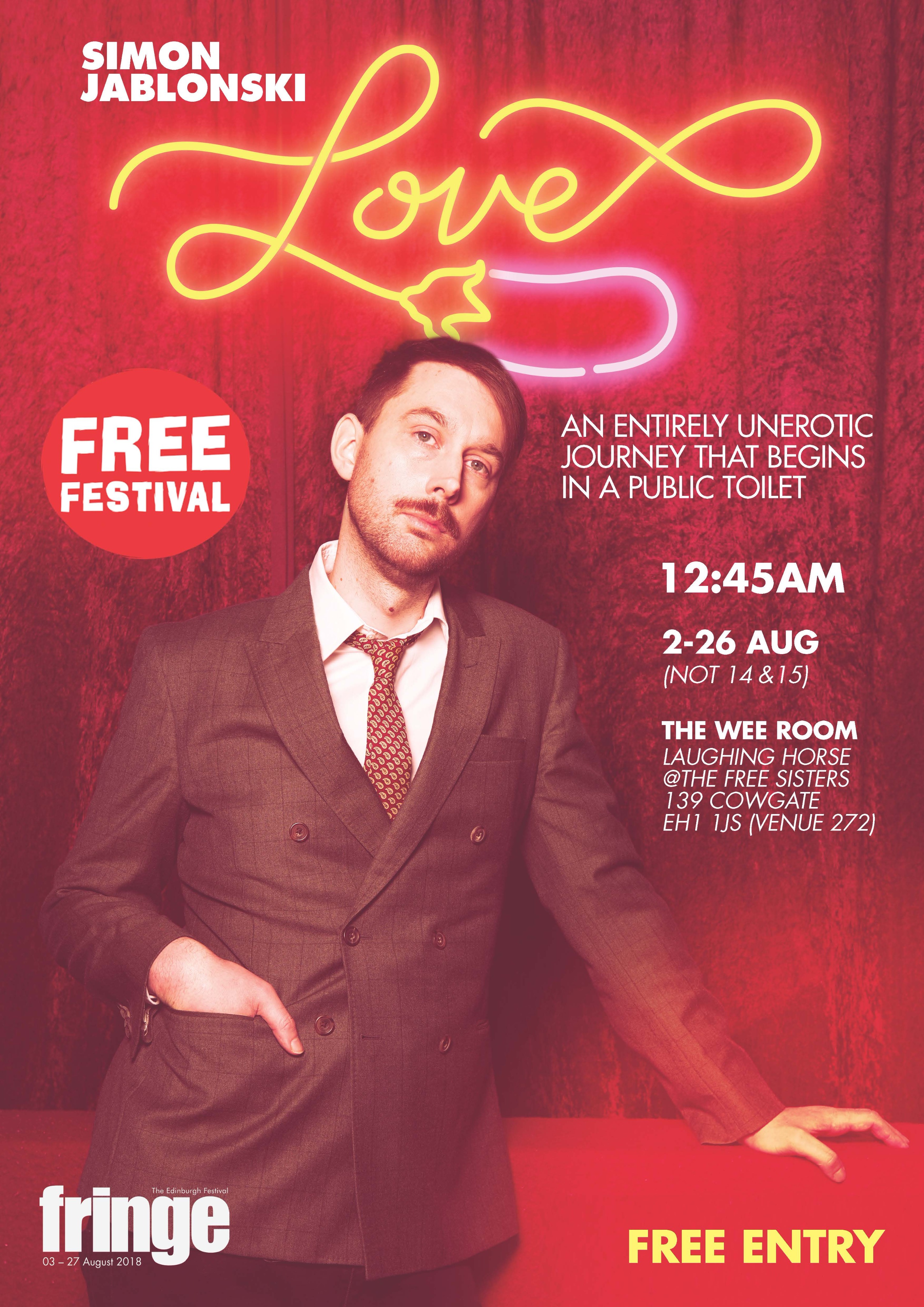 The poster for Simon Jablonski - Love