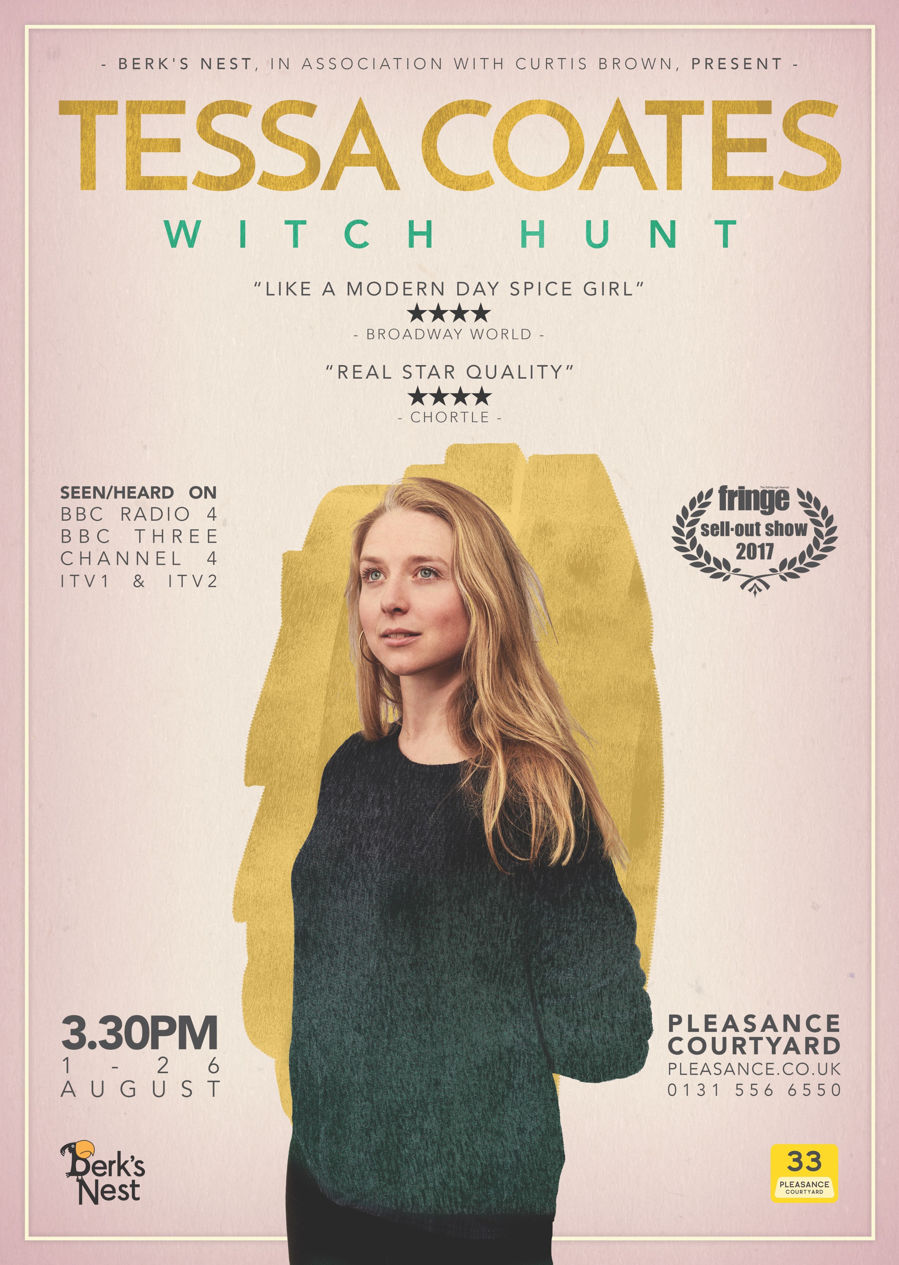 The poster for Tessa Coates: Witch Hunt