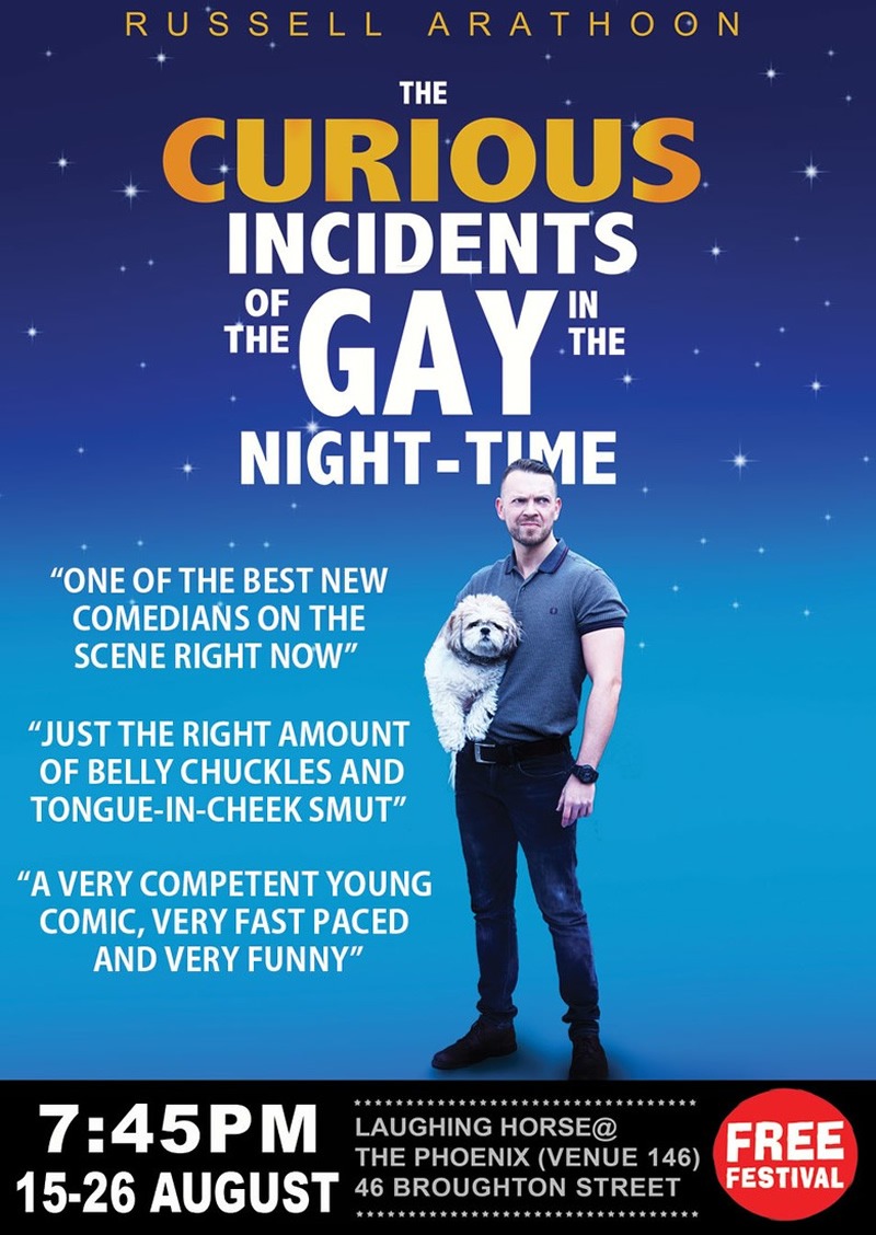 The poster for The Curious Incidents of the Gay in the Night-Time