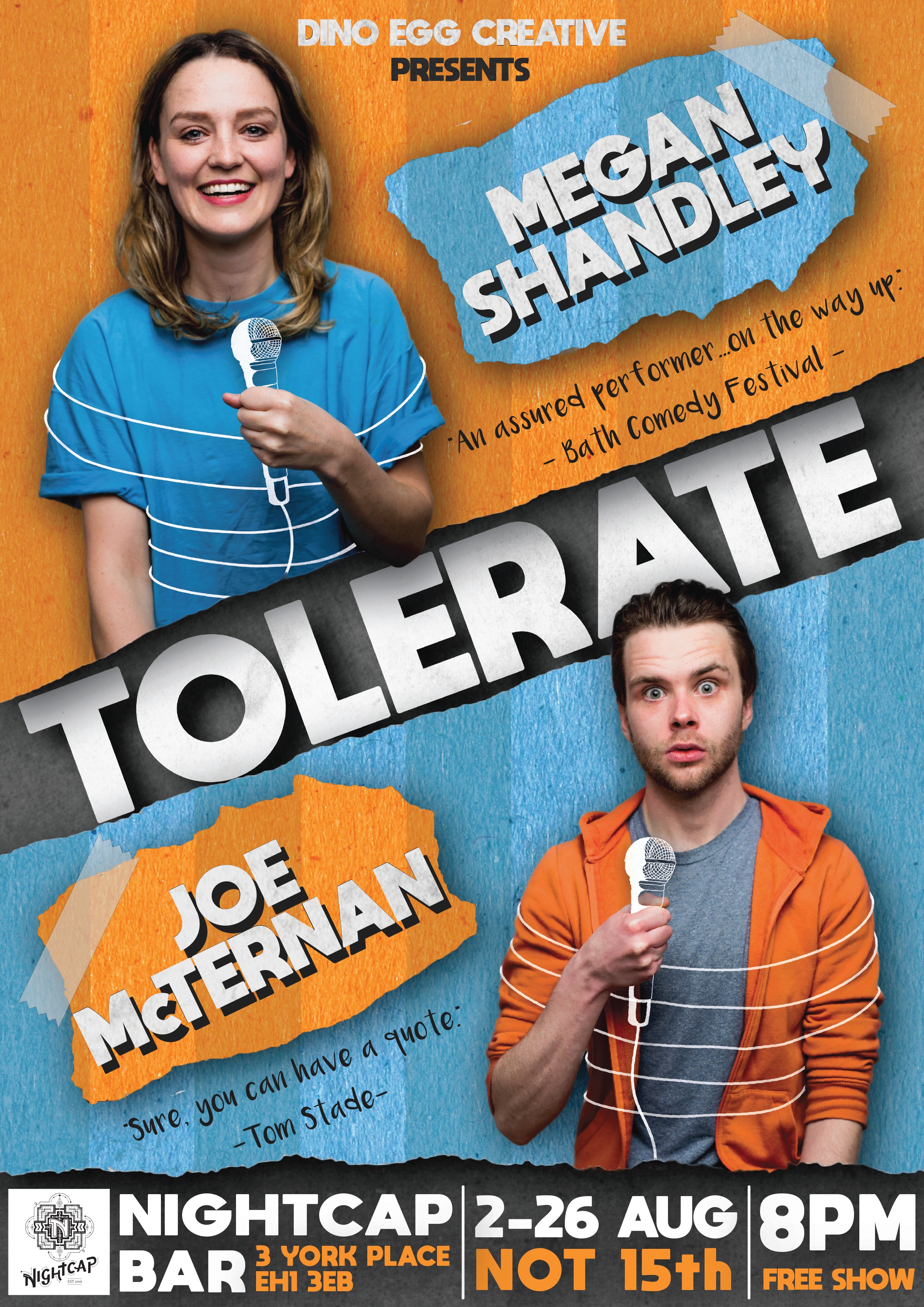 The poster for Tolerate