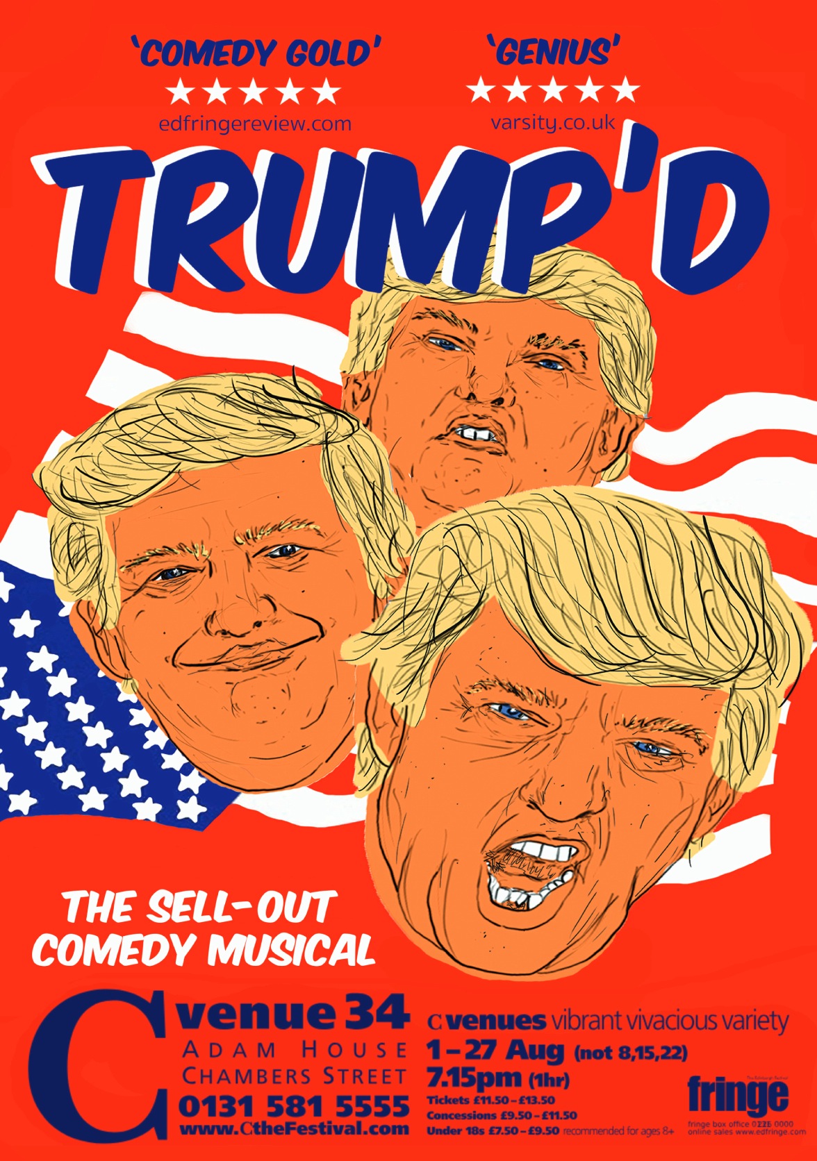 The poster for Trump'd!