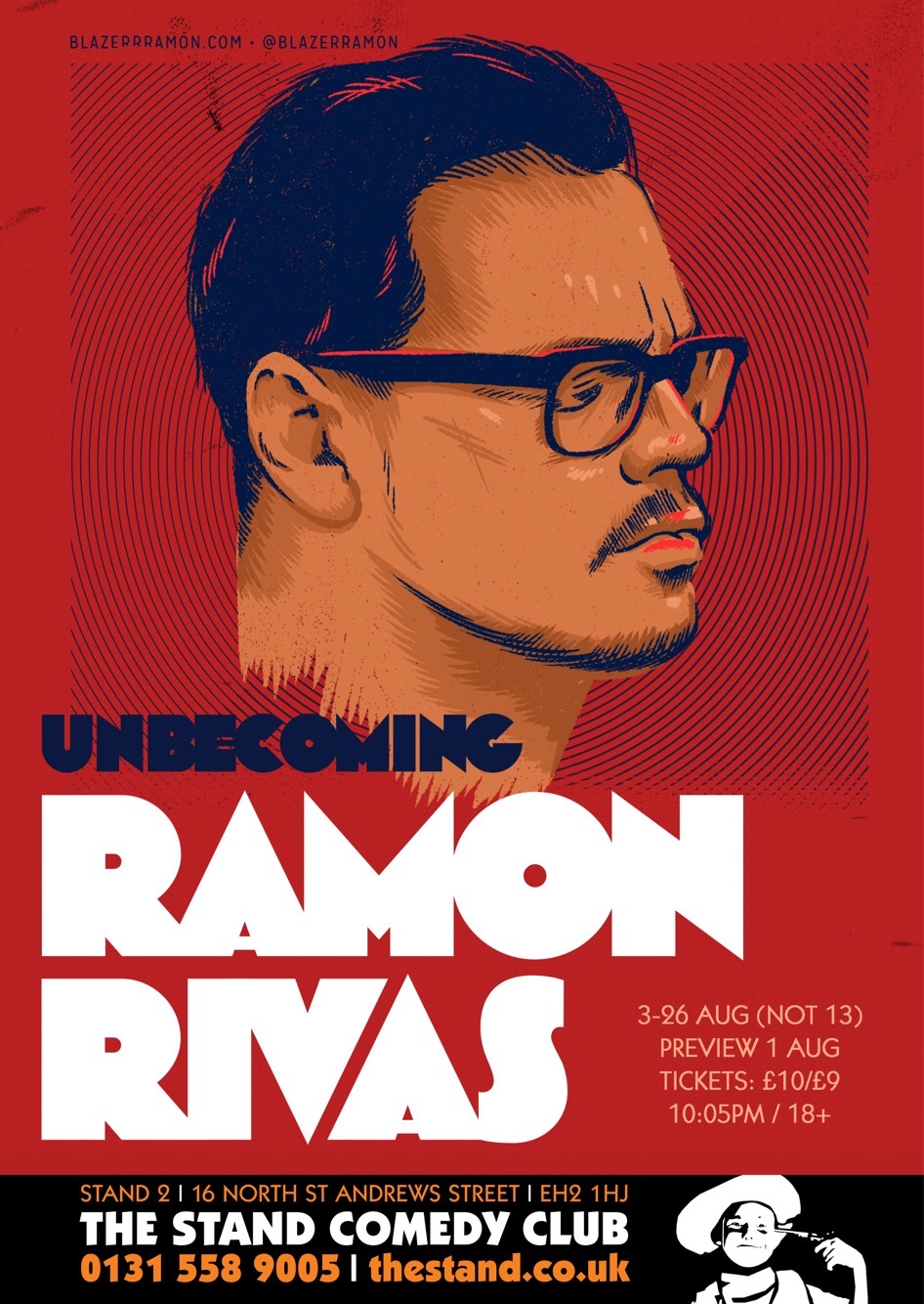 The poster for Unbecoming Ramon Rivas