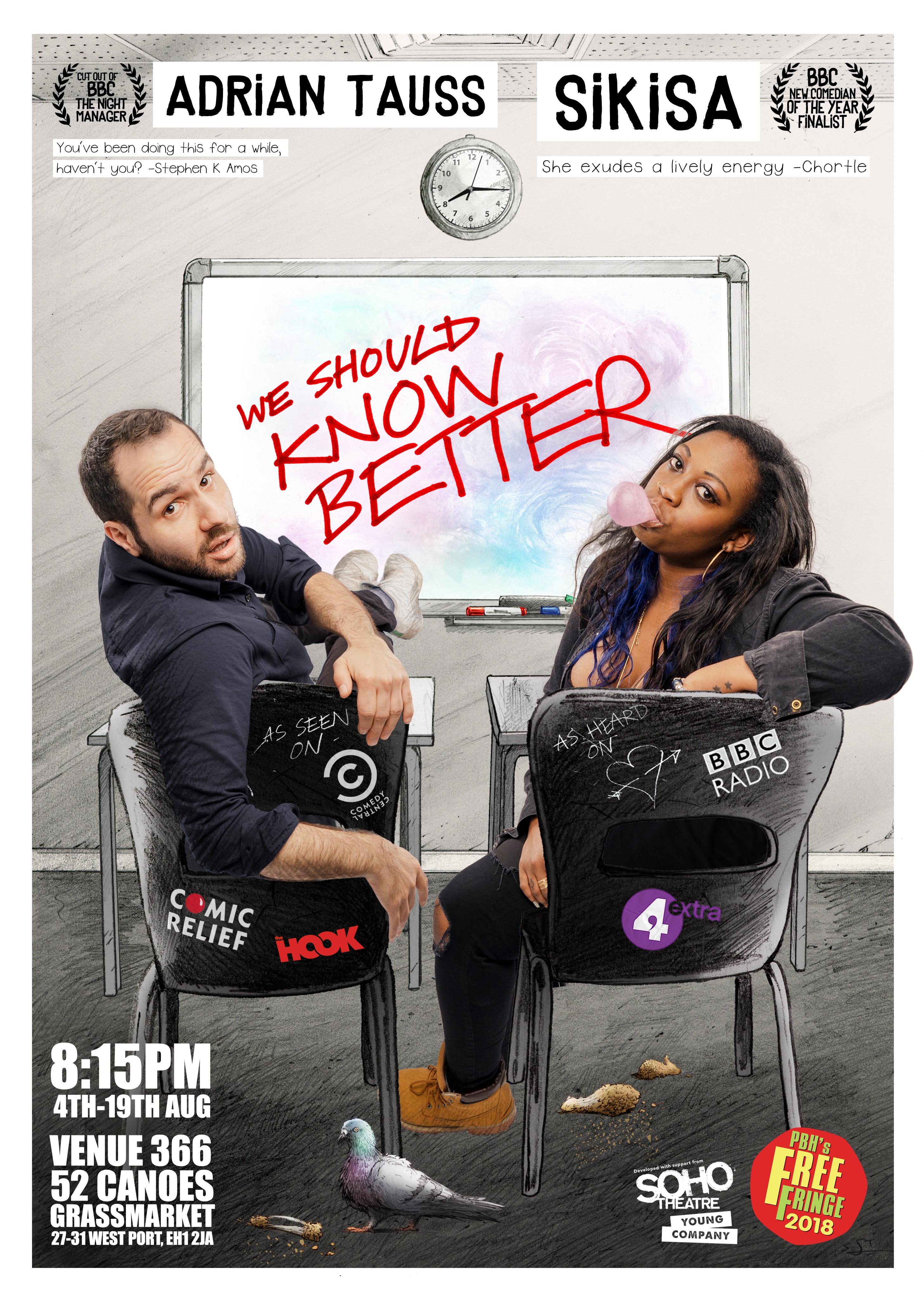 The poster for We Should Know Better