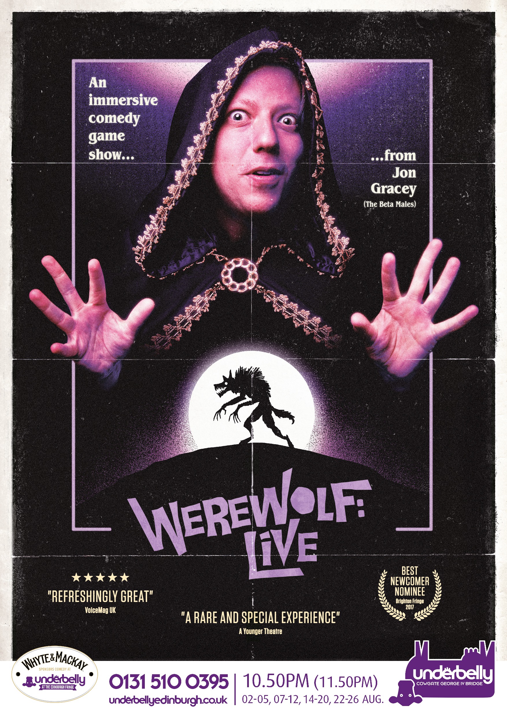 The poster for Werewolf: Live