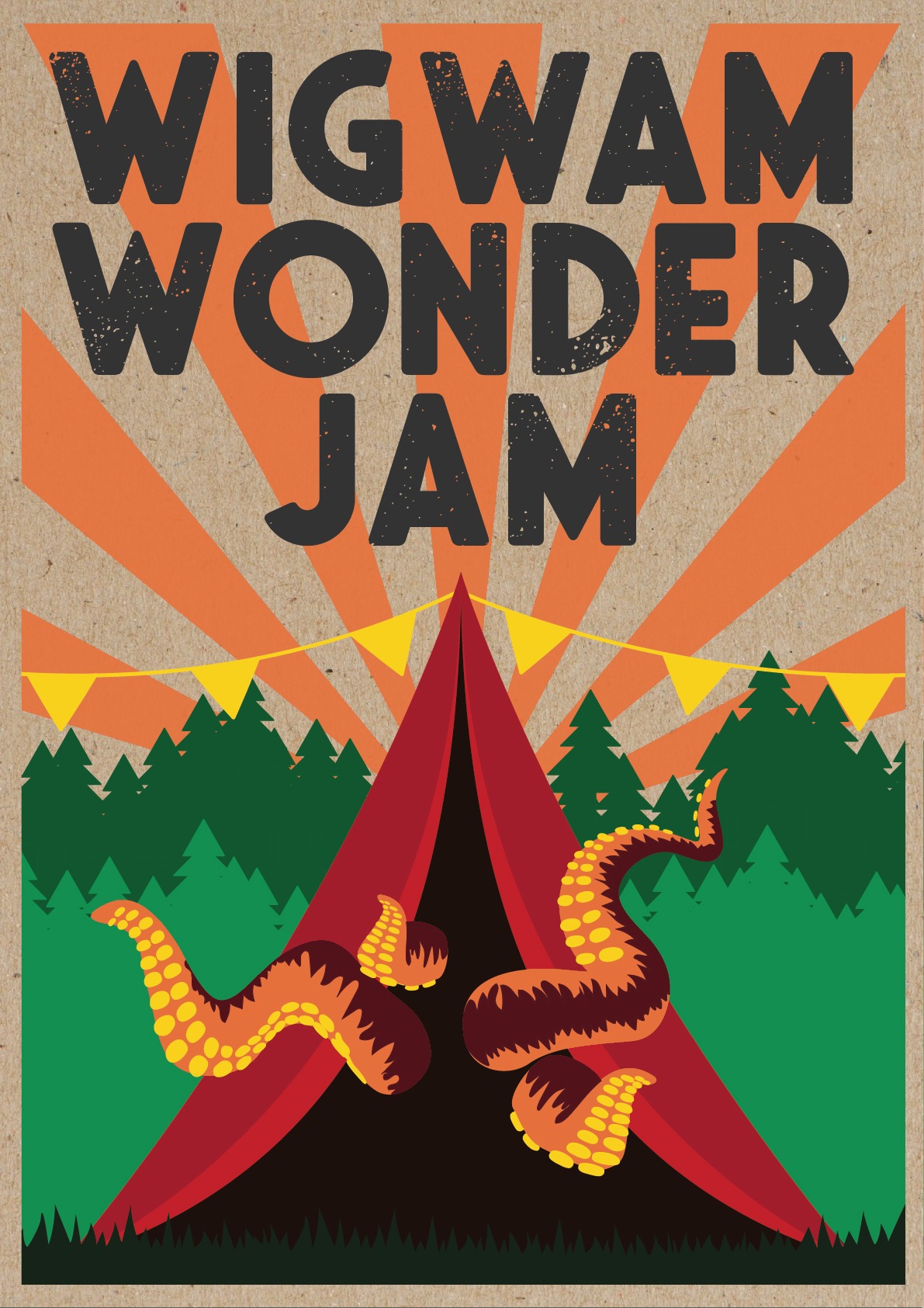 The poster for Wigwam Wonder Jam