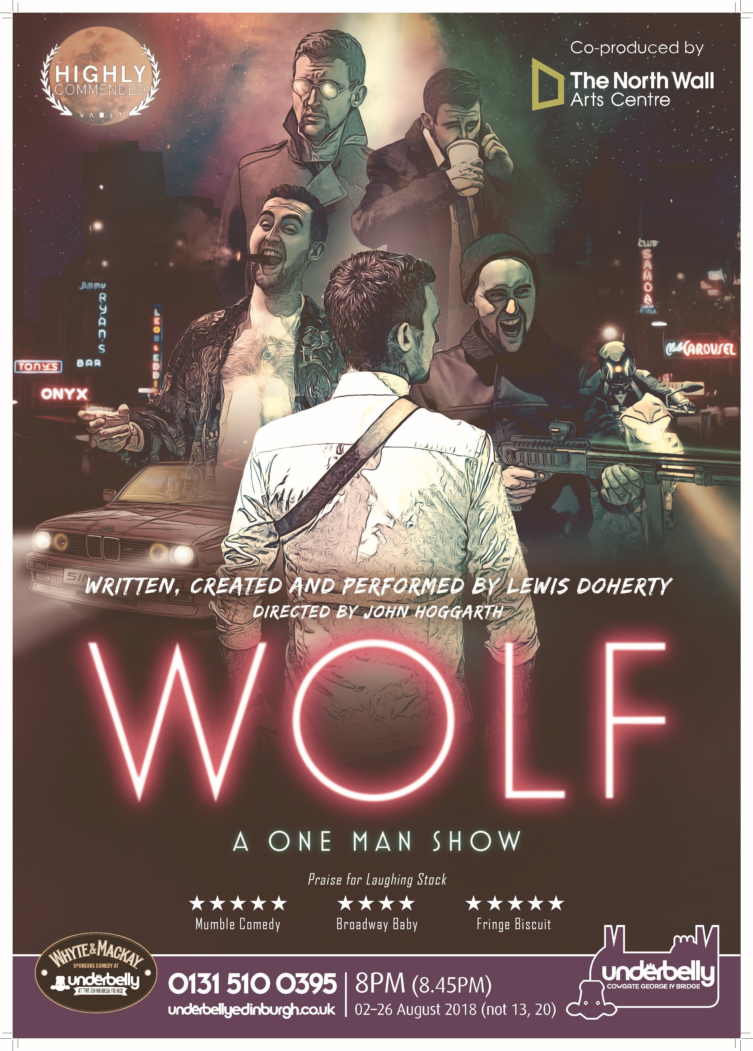 The poster for Wolf