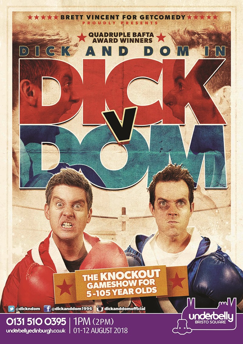 The poster for Dick and Dom: Dick V Dom
