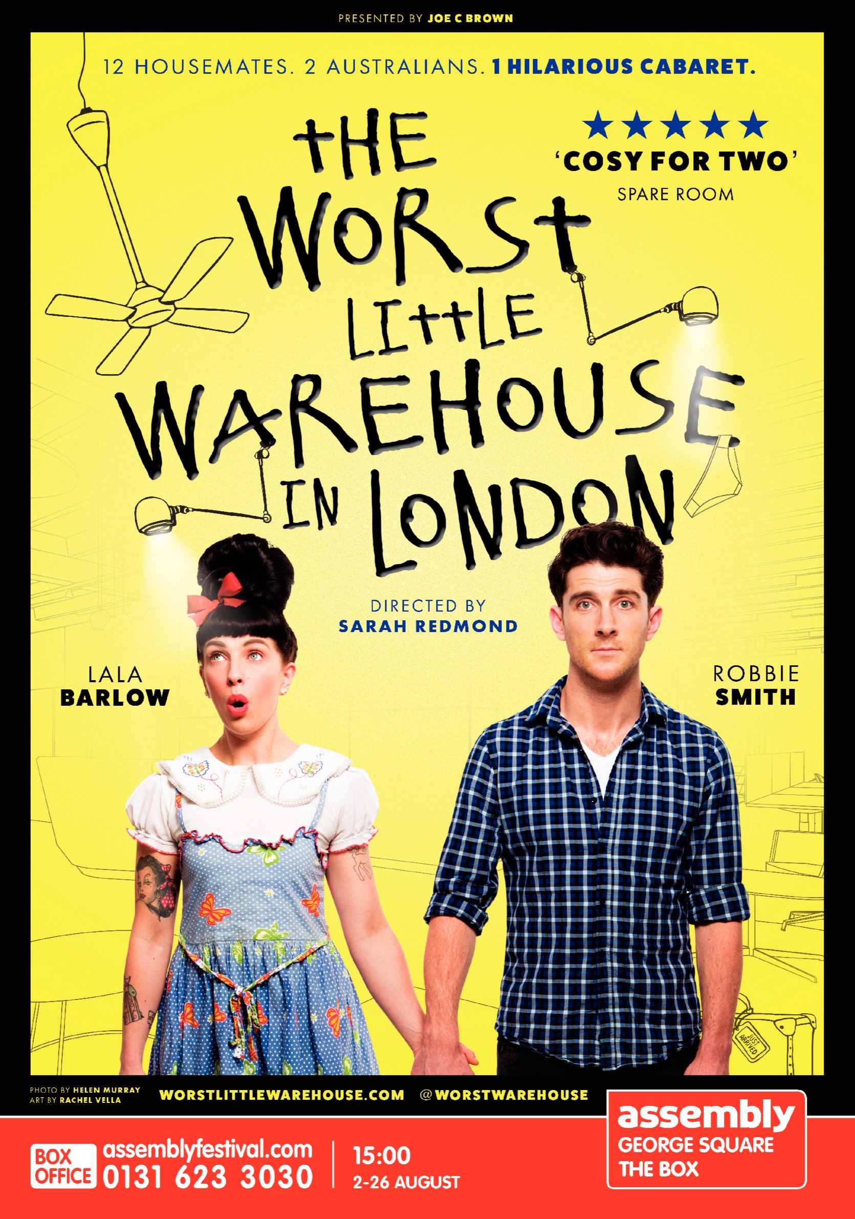 The poster for The Worst Little Warehouse In London