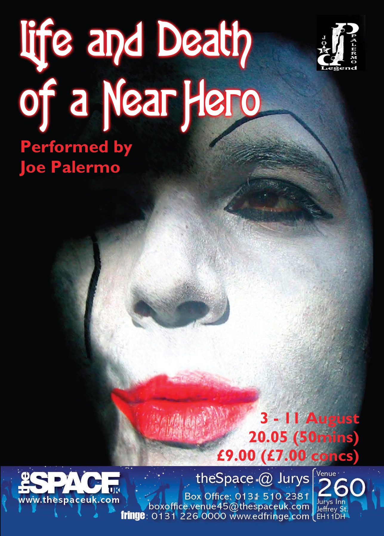 The poster for Life And Death Of A Near-Hero