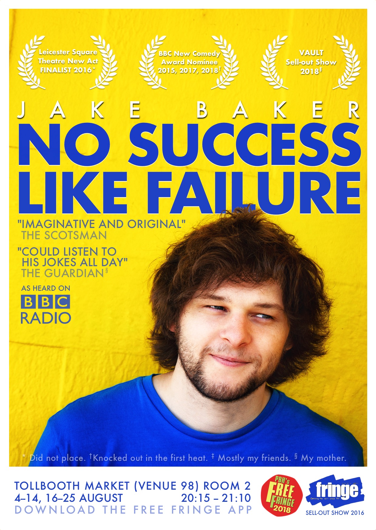 The poster for No Success Like Failure