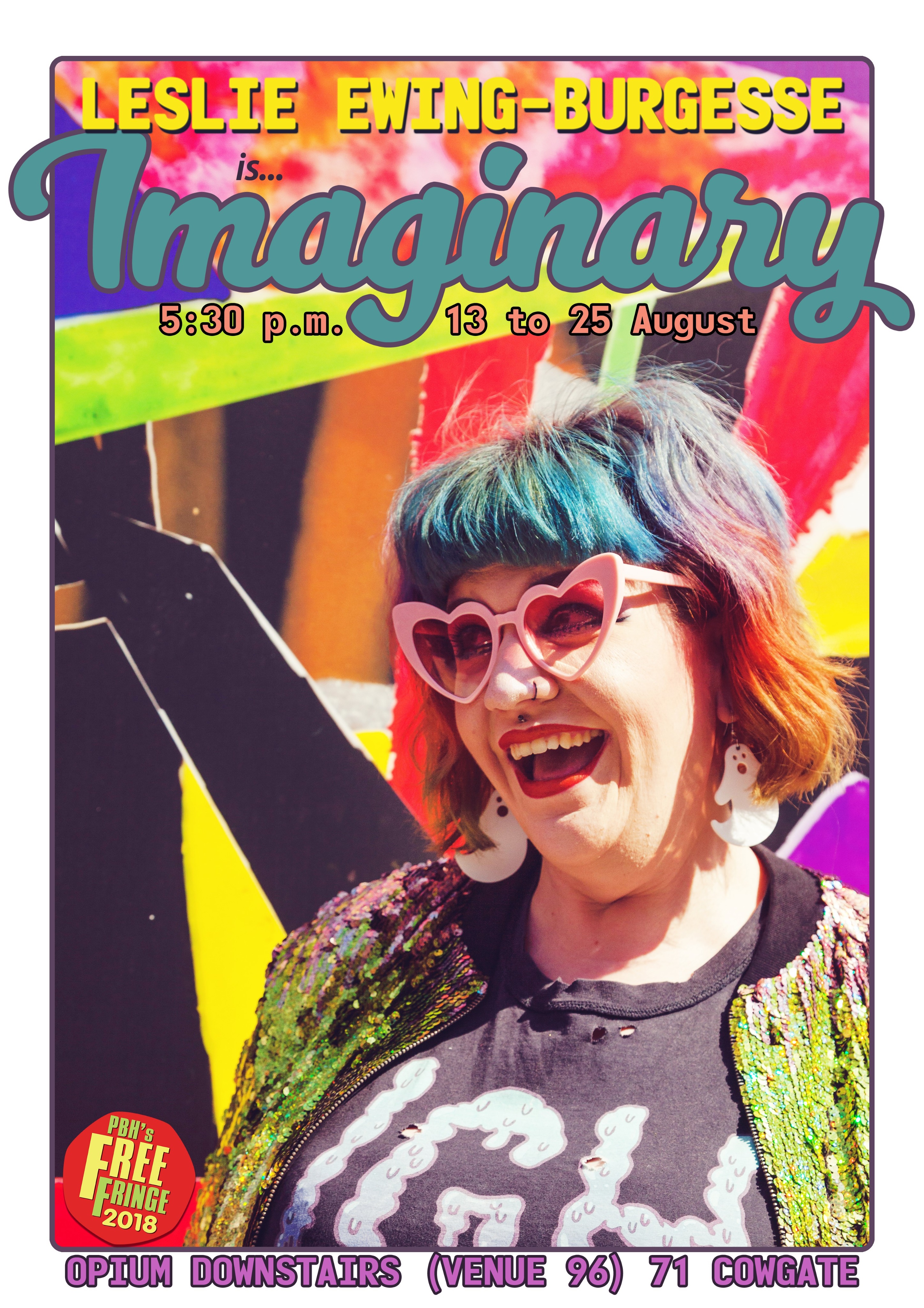 The poster for Leslie Ewing-Burgesse: Imaginary