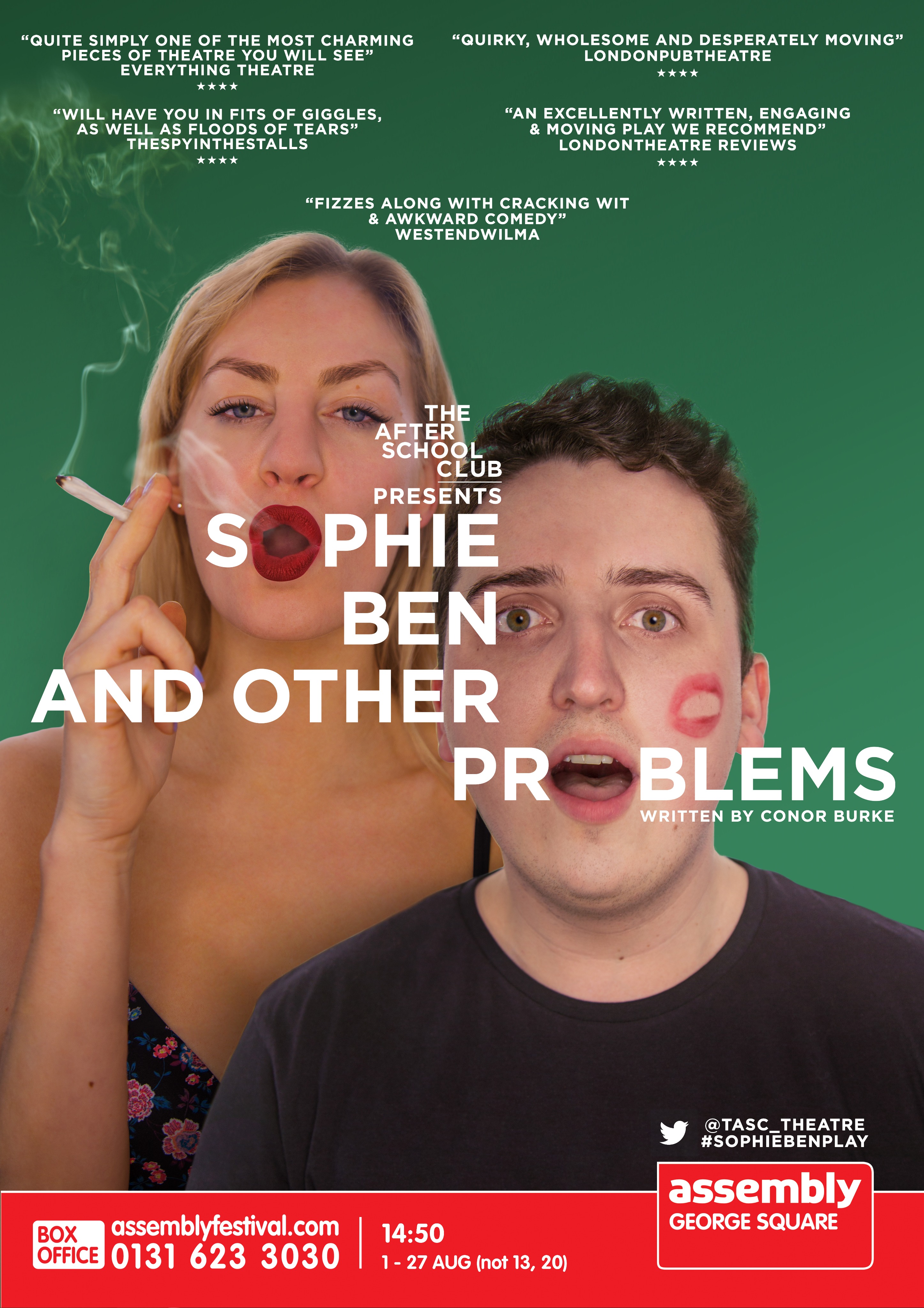The poster for Sophie, Ben and Other Problems