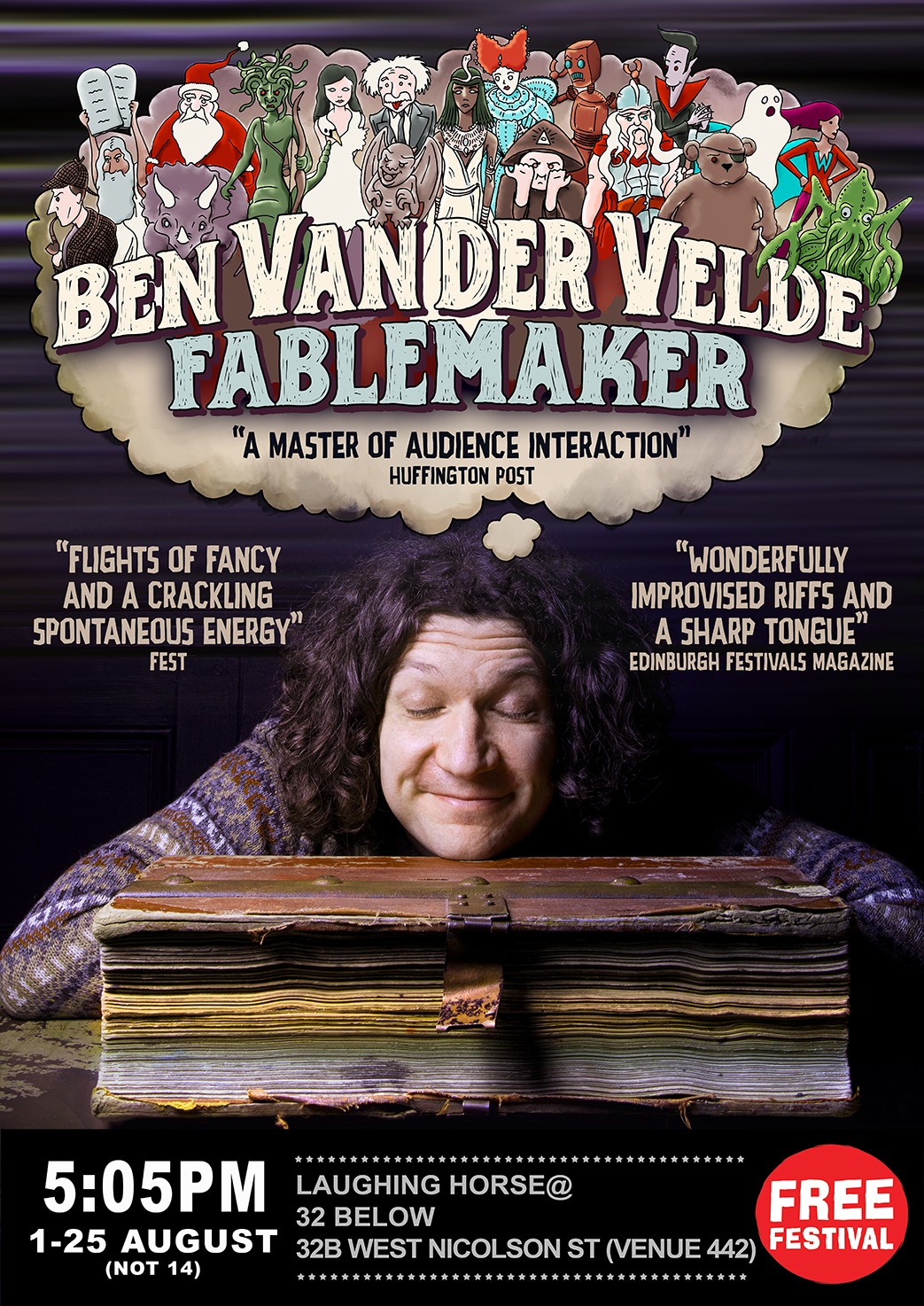 The poster for Ben Van der Velde - Fablemaker
