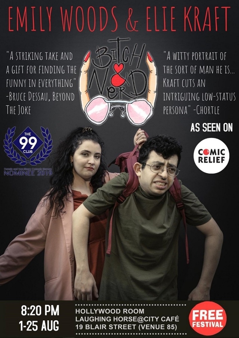 The poster for Bitch and Nerd