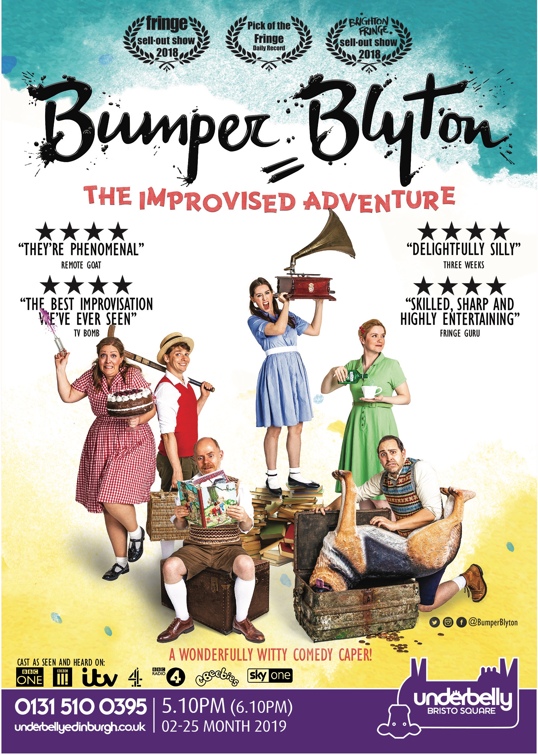 The poster for Bumper Blyton