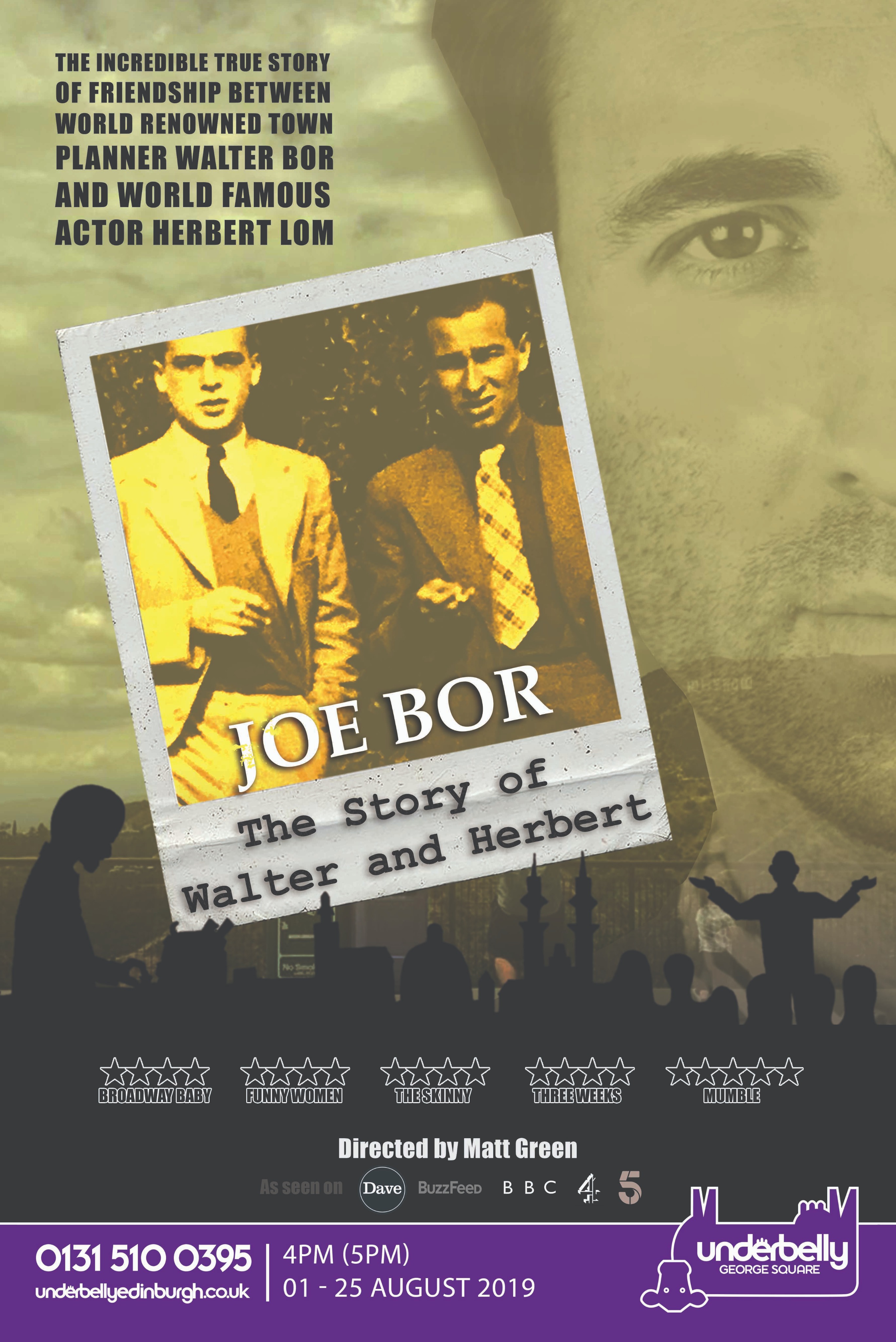 The poster for Joe Bor: The Story of Walter and Herbert